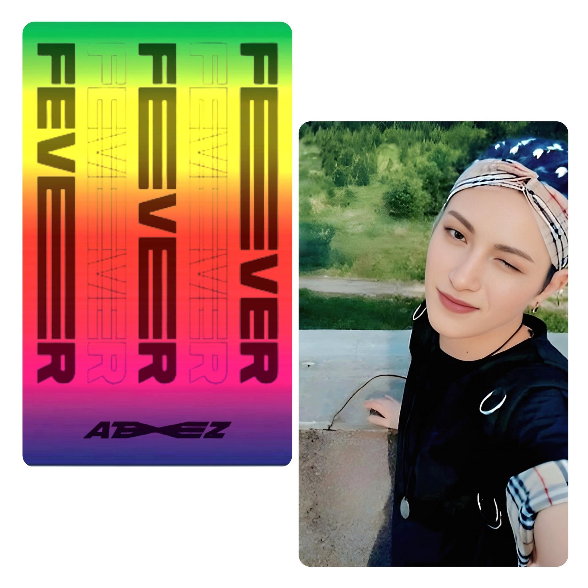 ATEEZ Fever Tokopedia POB Photocards