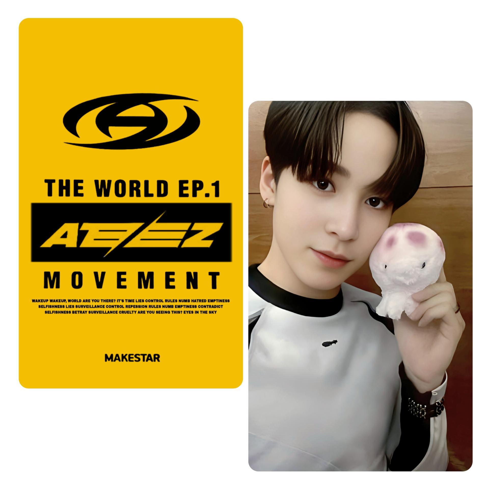 ATEEZ Movement Makestar VC Event Winner Photocards