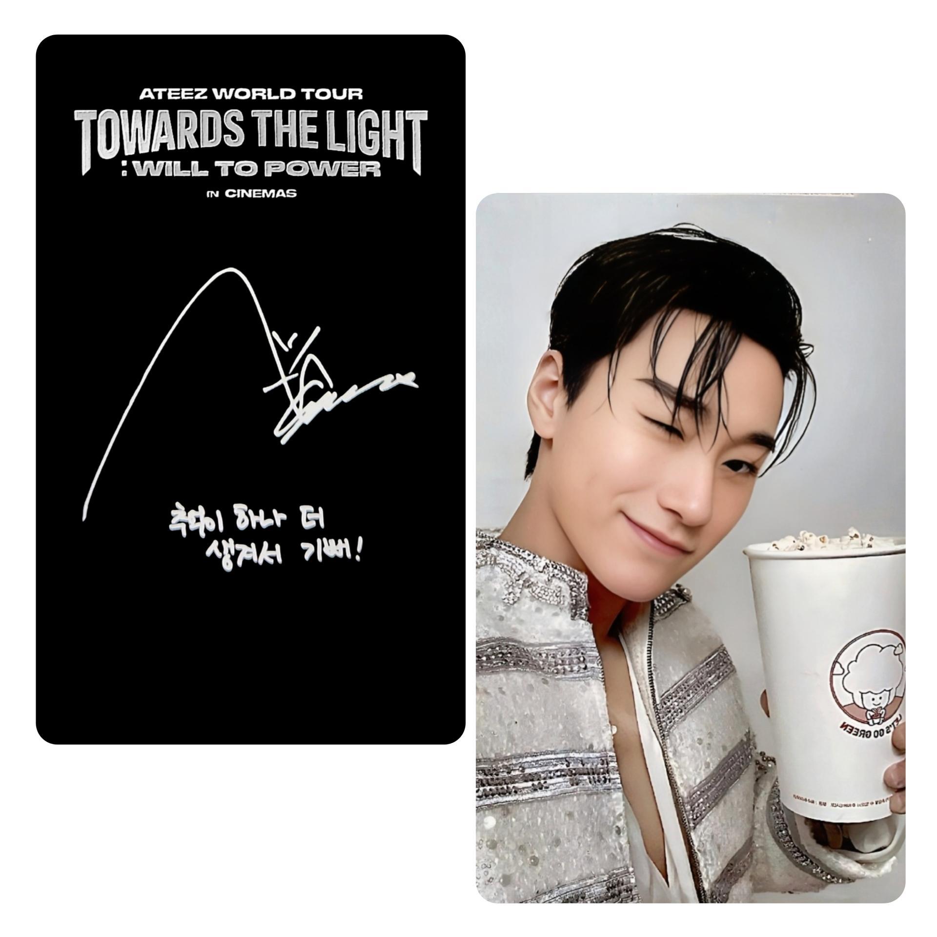 ATEEZ World Tour (Towards the Light : Will to Power) in Cinemas Photocards
