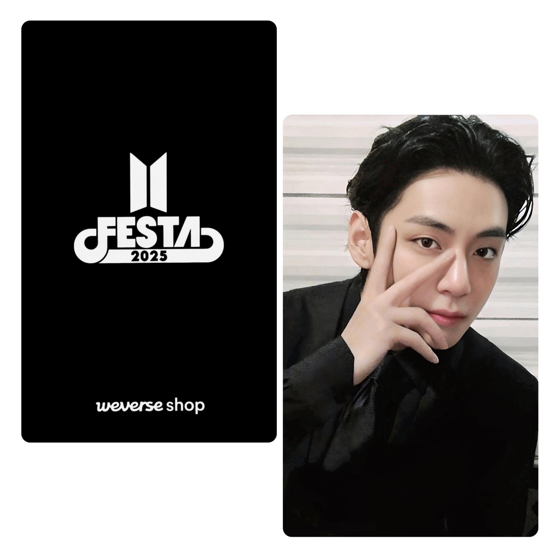 BTS Festa 2025 Media Purchase Benefit Photocard