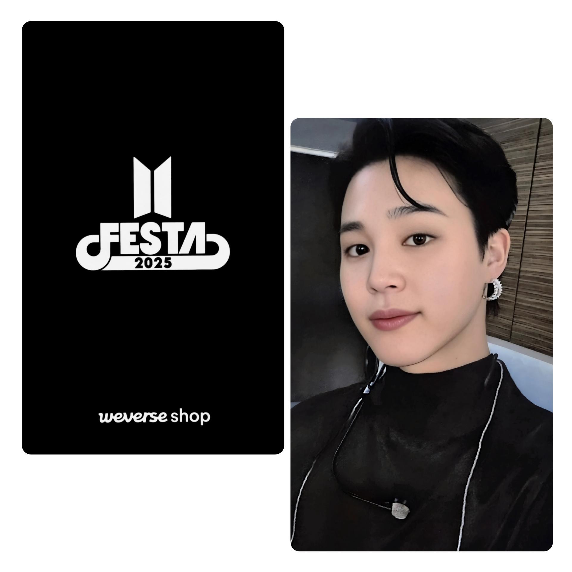 BTS Festa 2025 Media Purchase Benefit Photocard