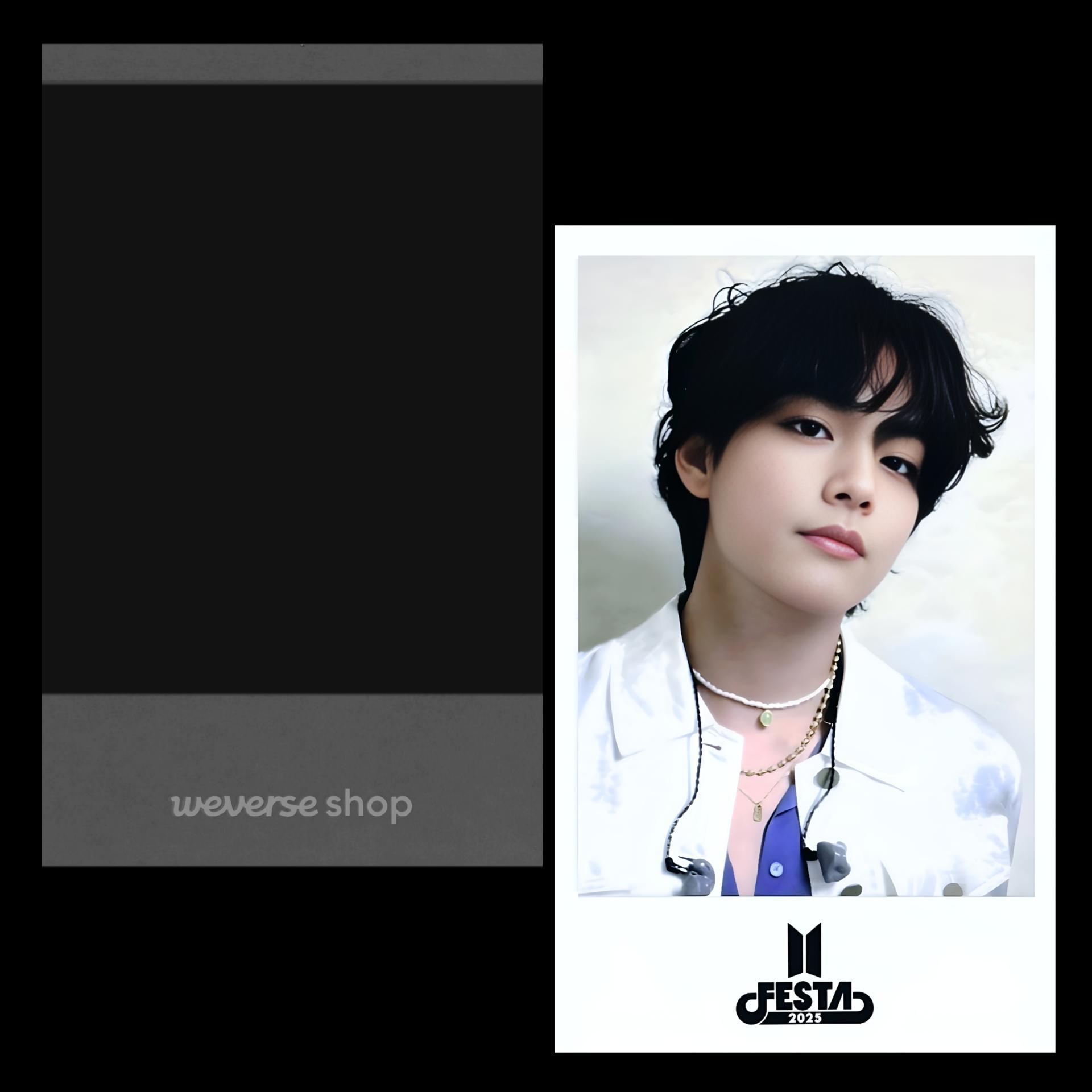 BTS Festa 2025 Media Instant Photo