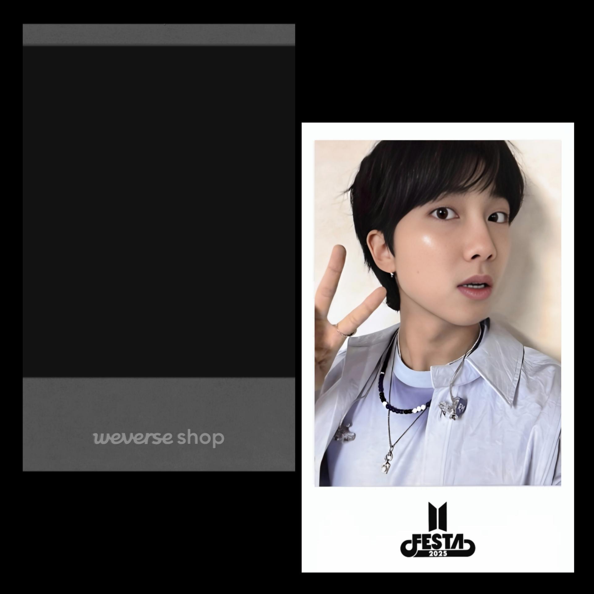 BTS Festa 2025 Media Instant Photo