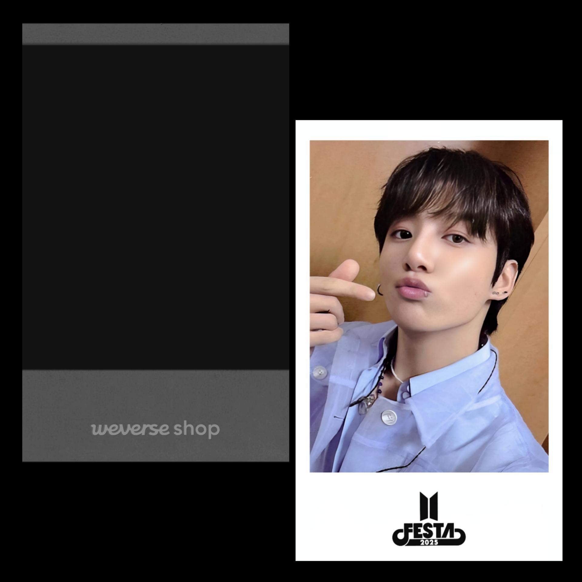 BTS Festa 2025 Media Instant Photo