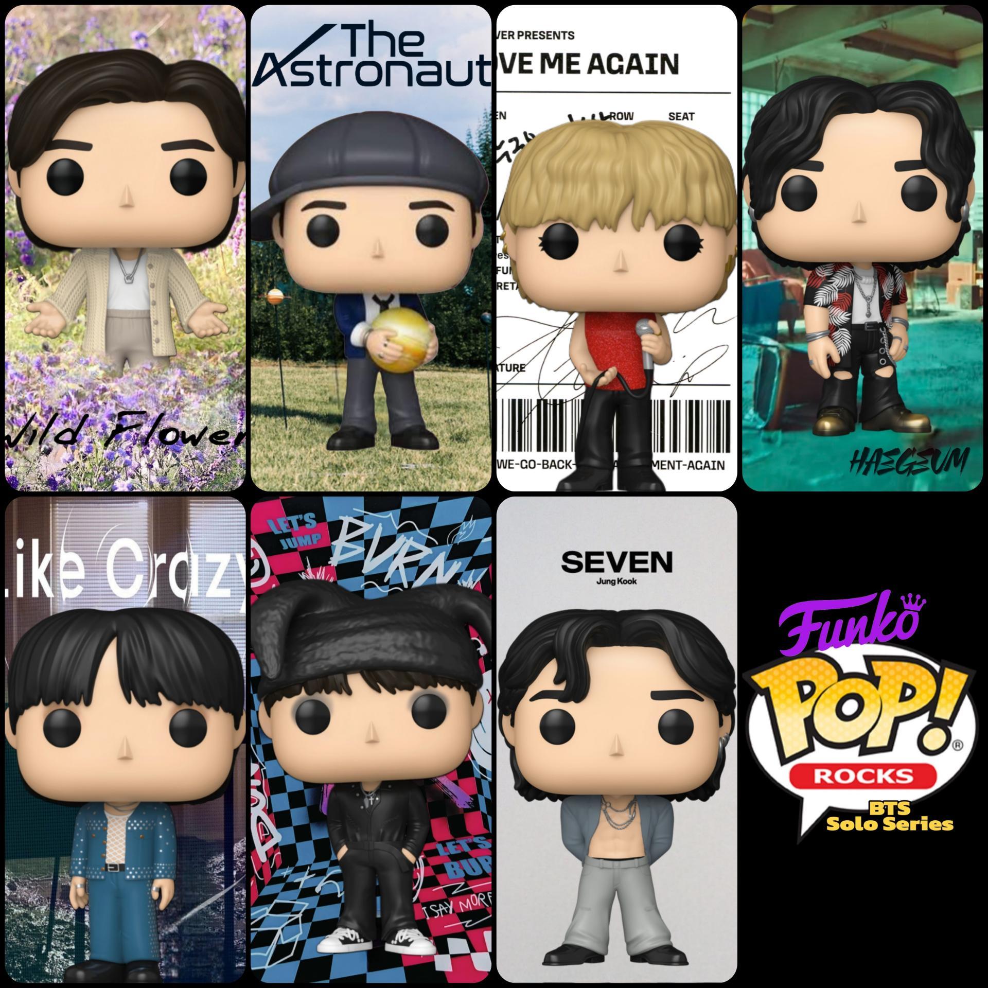 BTS - Funko Pop Solo Series Photocards
