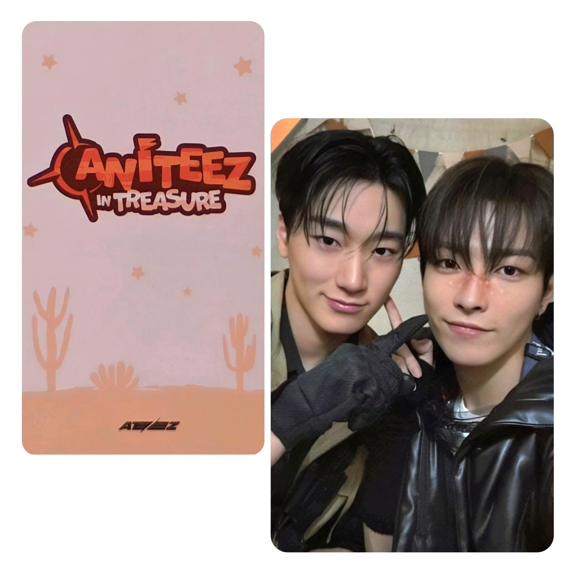 Ateez: Aniteez in Treasure San & Hongjoong Unit Photocards