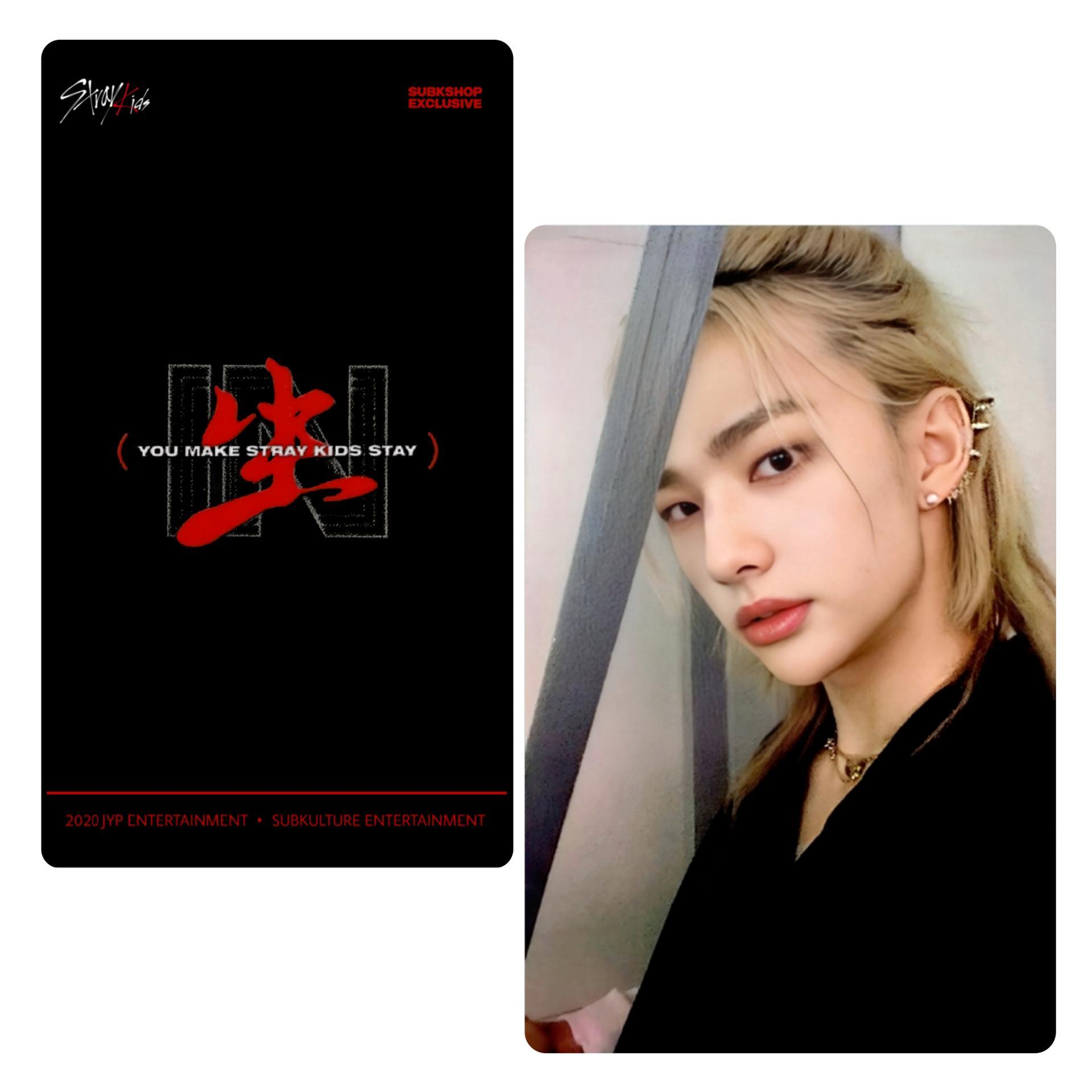 Stray Kids : Hyunjin In Life VC POB Photocards 