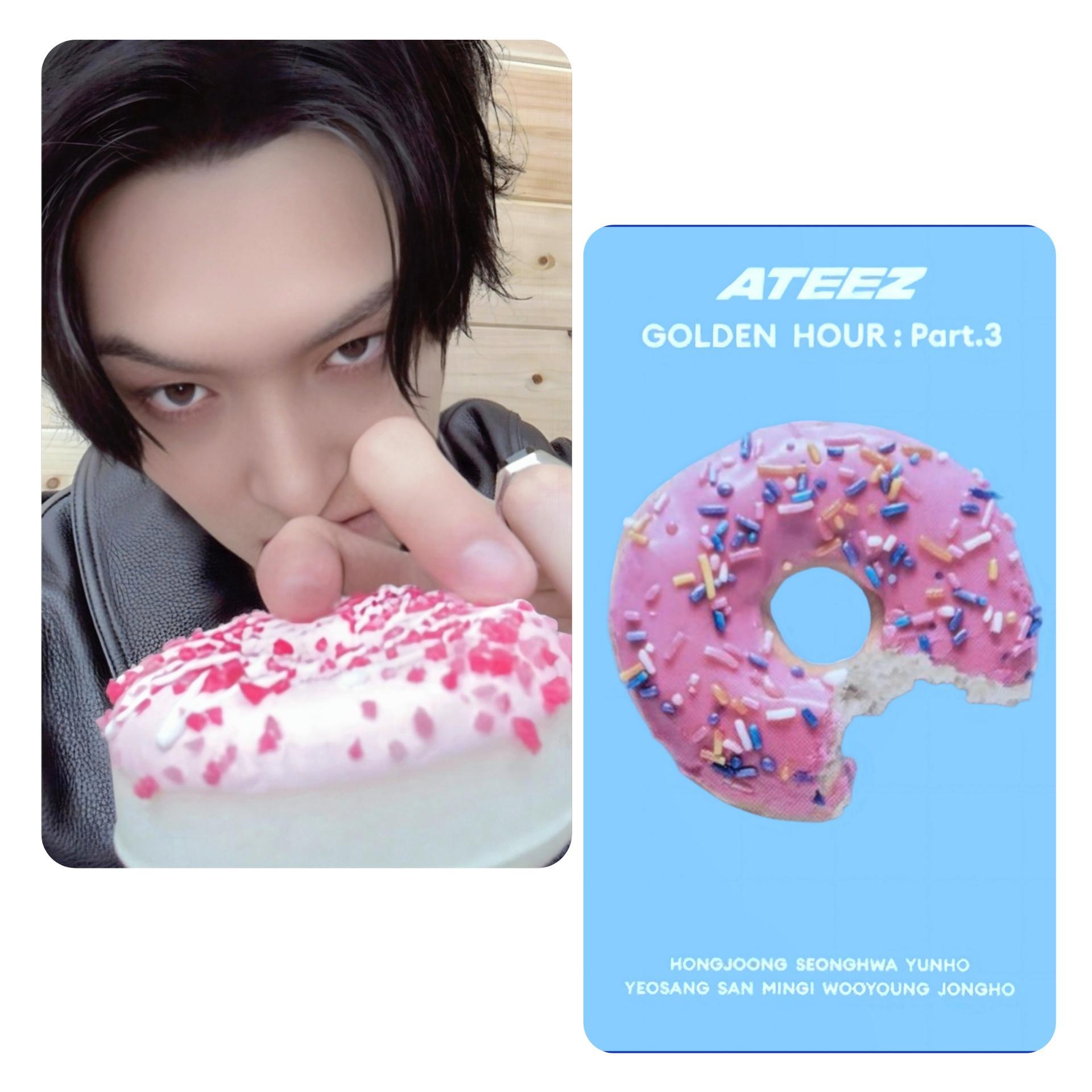 ATEEZ : Golden Hour 3 - Toktoq Donut POB Photocards