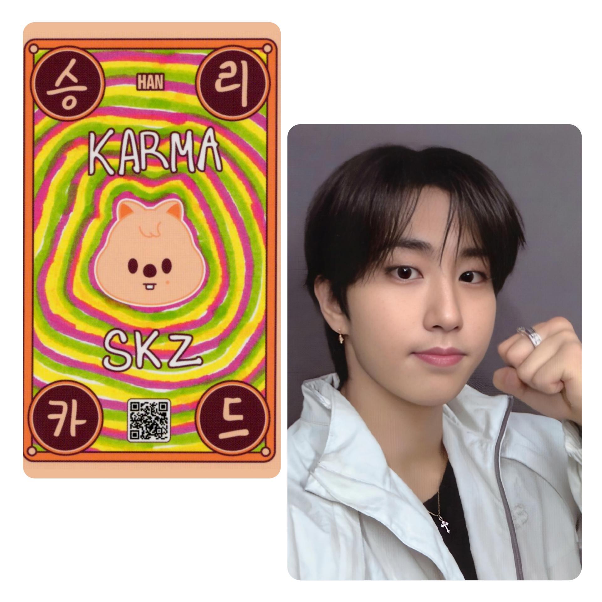 Stray Kids : Karma Fans Shop Lucky Draw Photocards