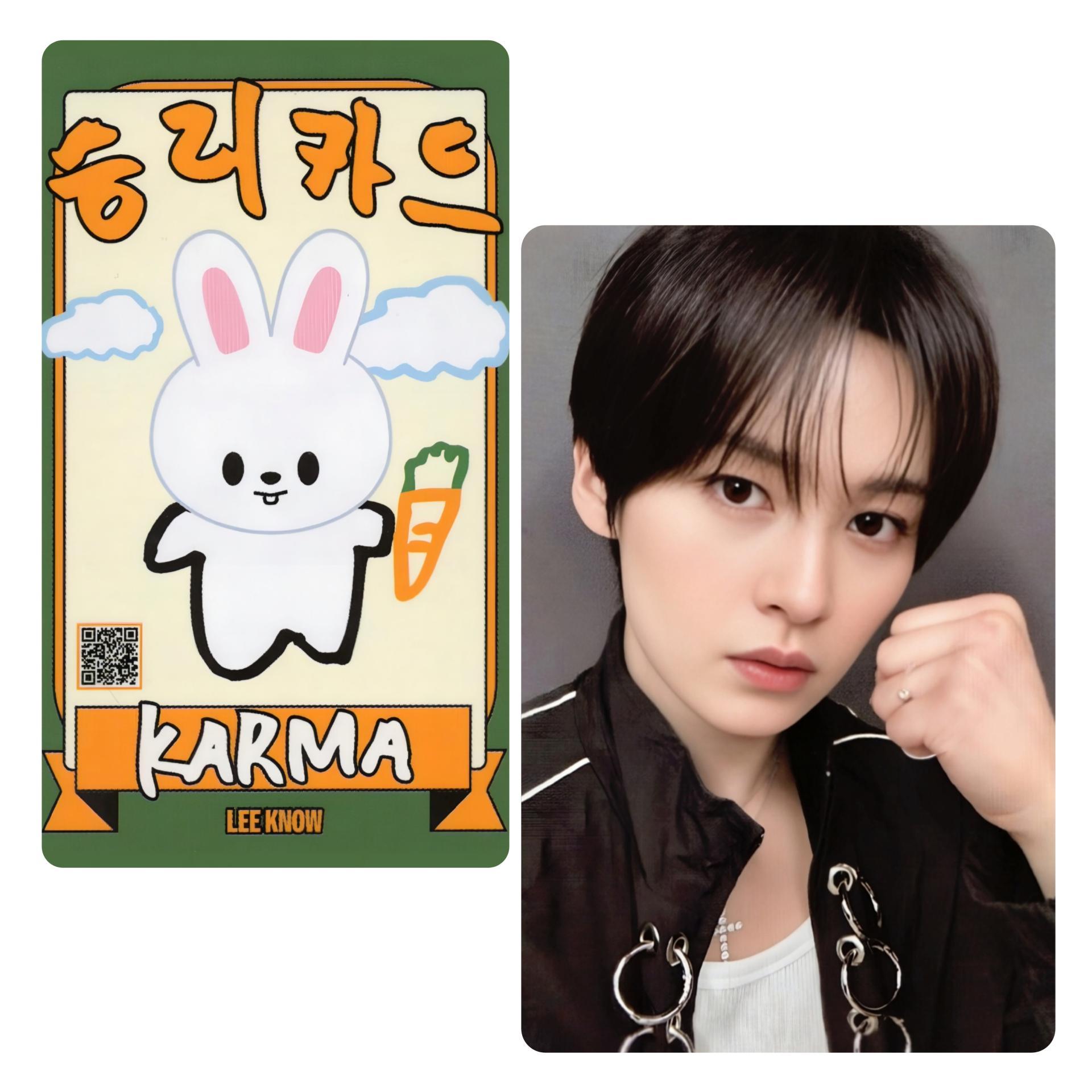 Stray Kids : Karma Fans Shop Lucky Draw Photocards