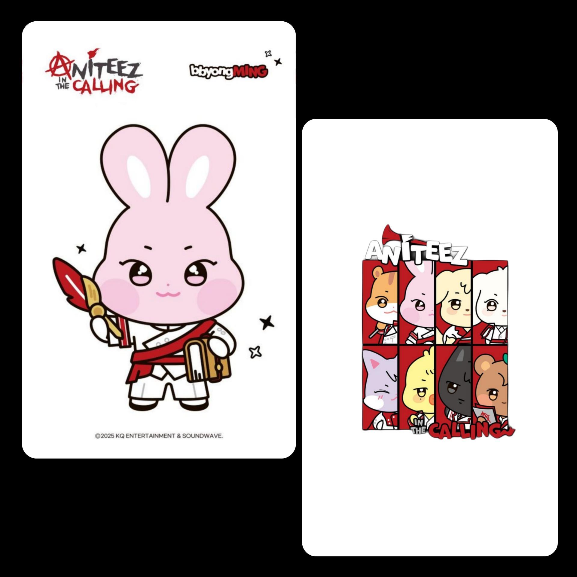 ATEEZ : Aniteez : In the Calling Pop Up Photocards