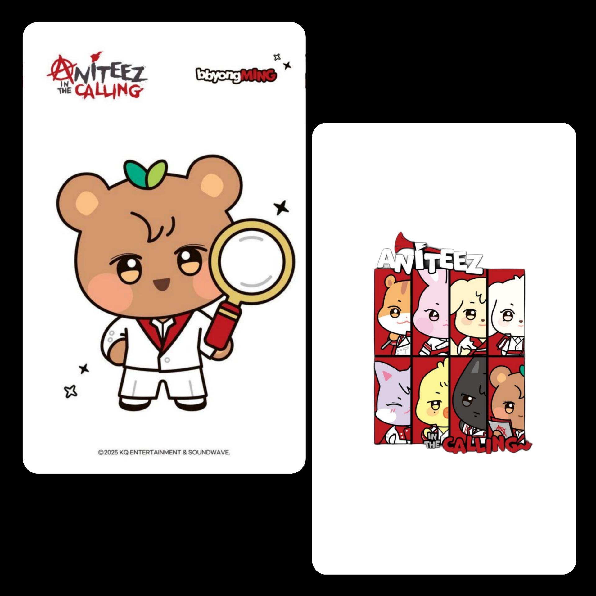 ATEEZ : Aniteez : In the Calling Pop Up Photocards