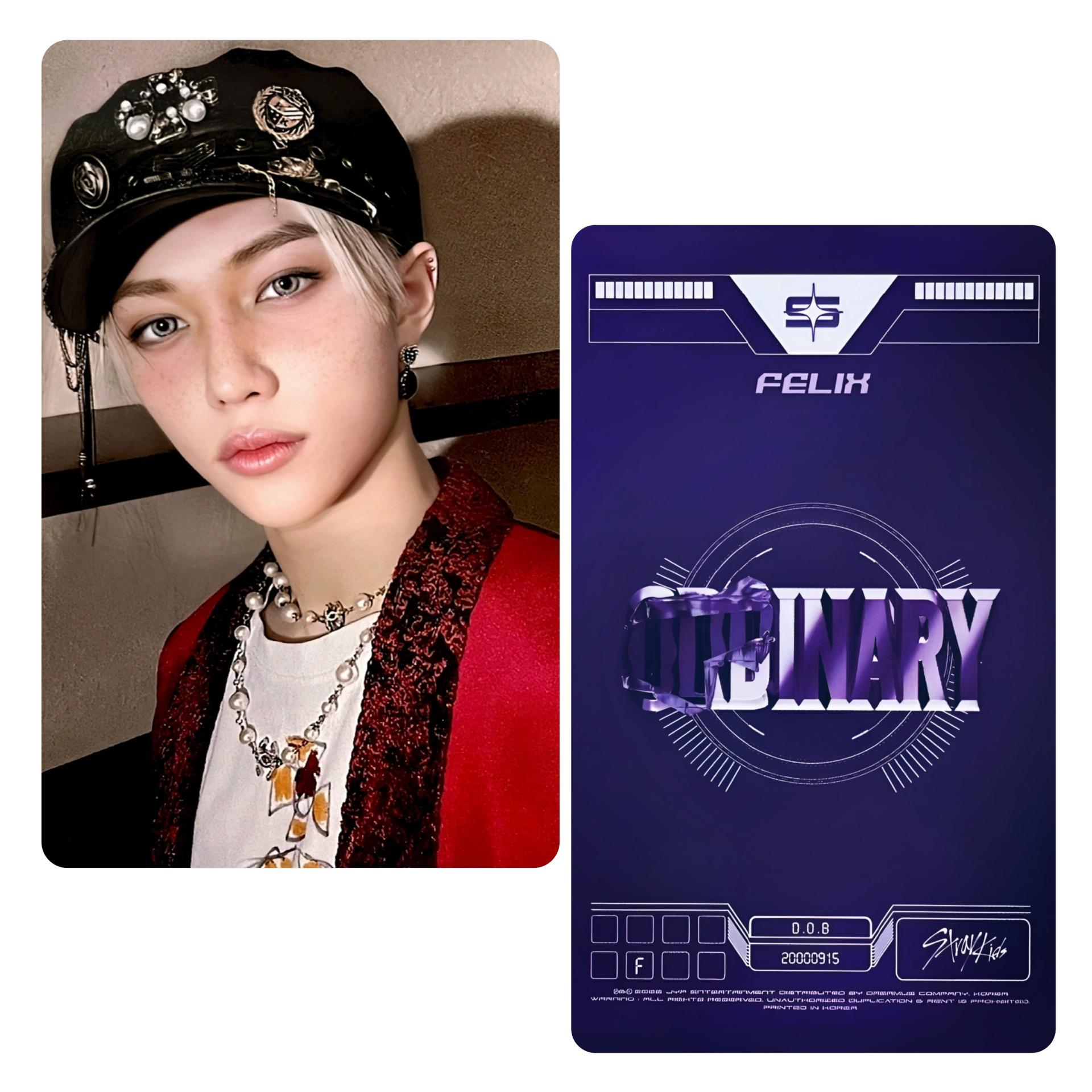 Stray Kids : Felix - Oddinary Jewel Case Photocards