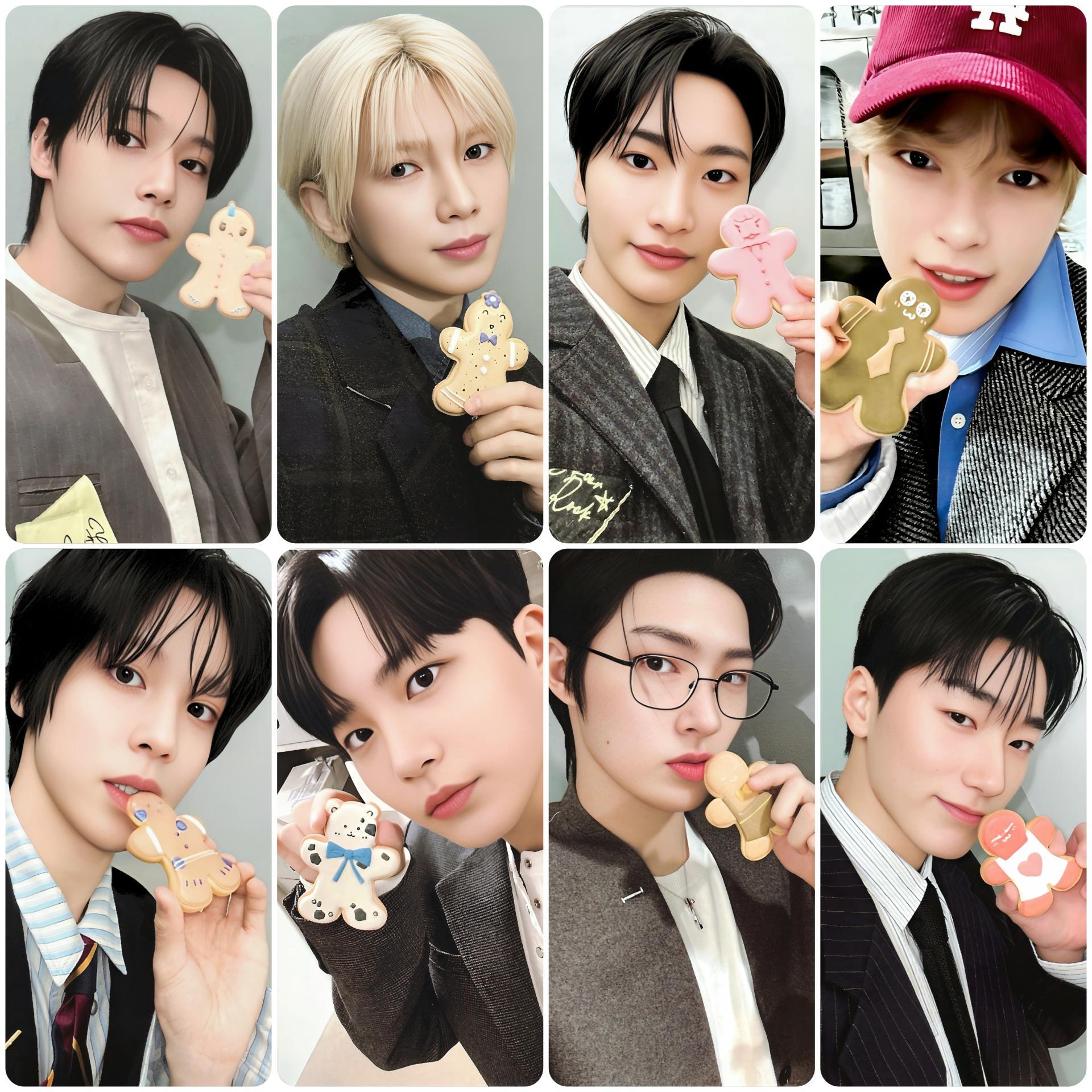 ATEEZ : Seasons Greetings 2026 : Pastry Shop Set A Cookie Photocards
