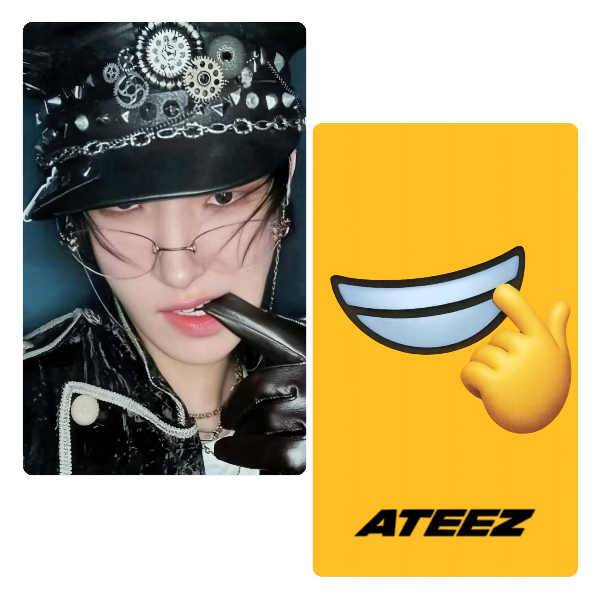 Ateez : Golden Hour 4 Vinyl Flirt Photocards
