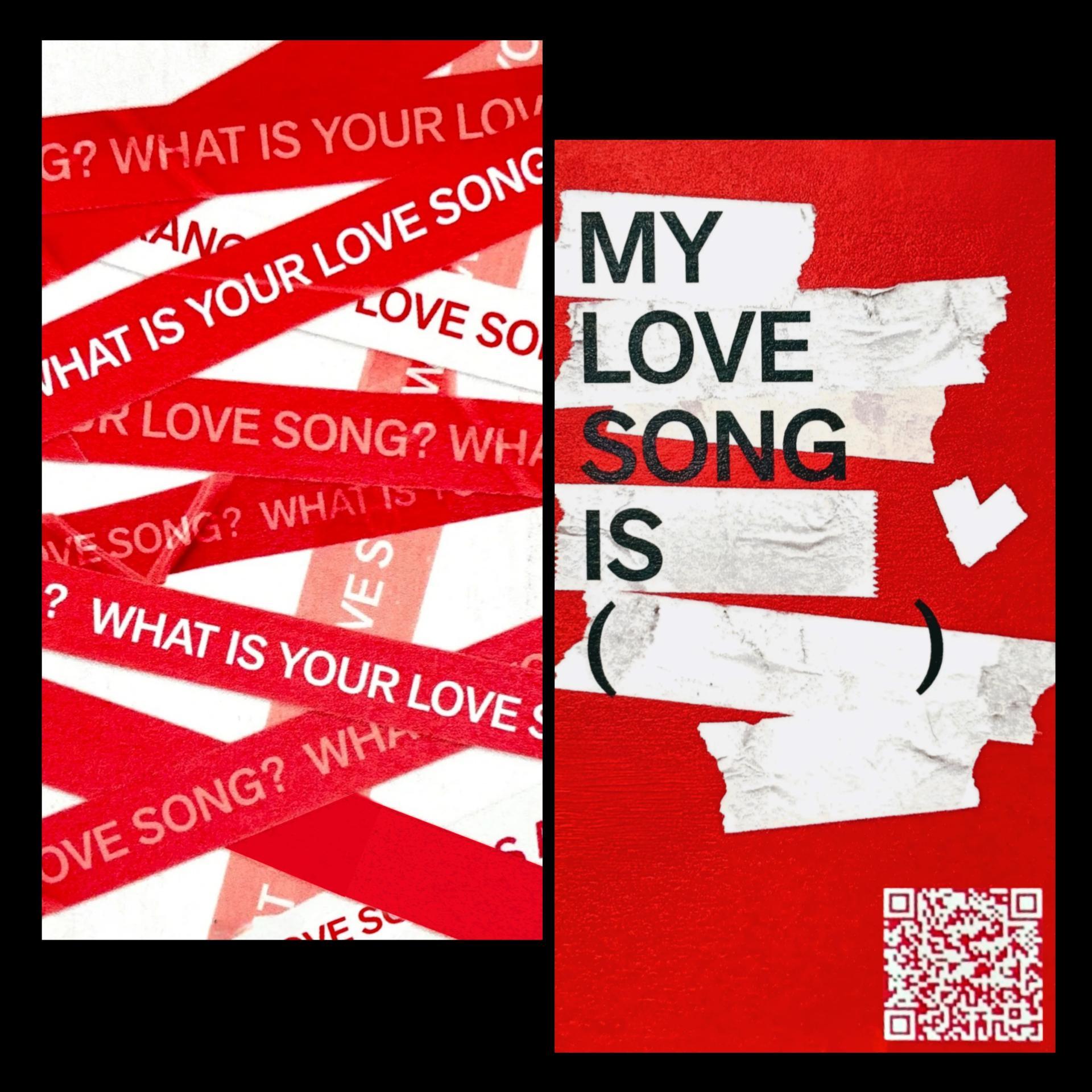 BTS : Arirang Valentines Event My Love Song is QR Card 