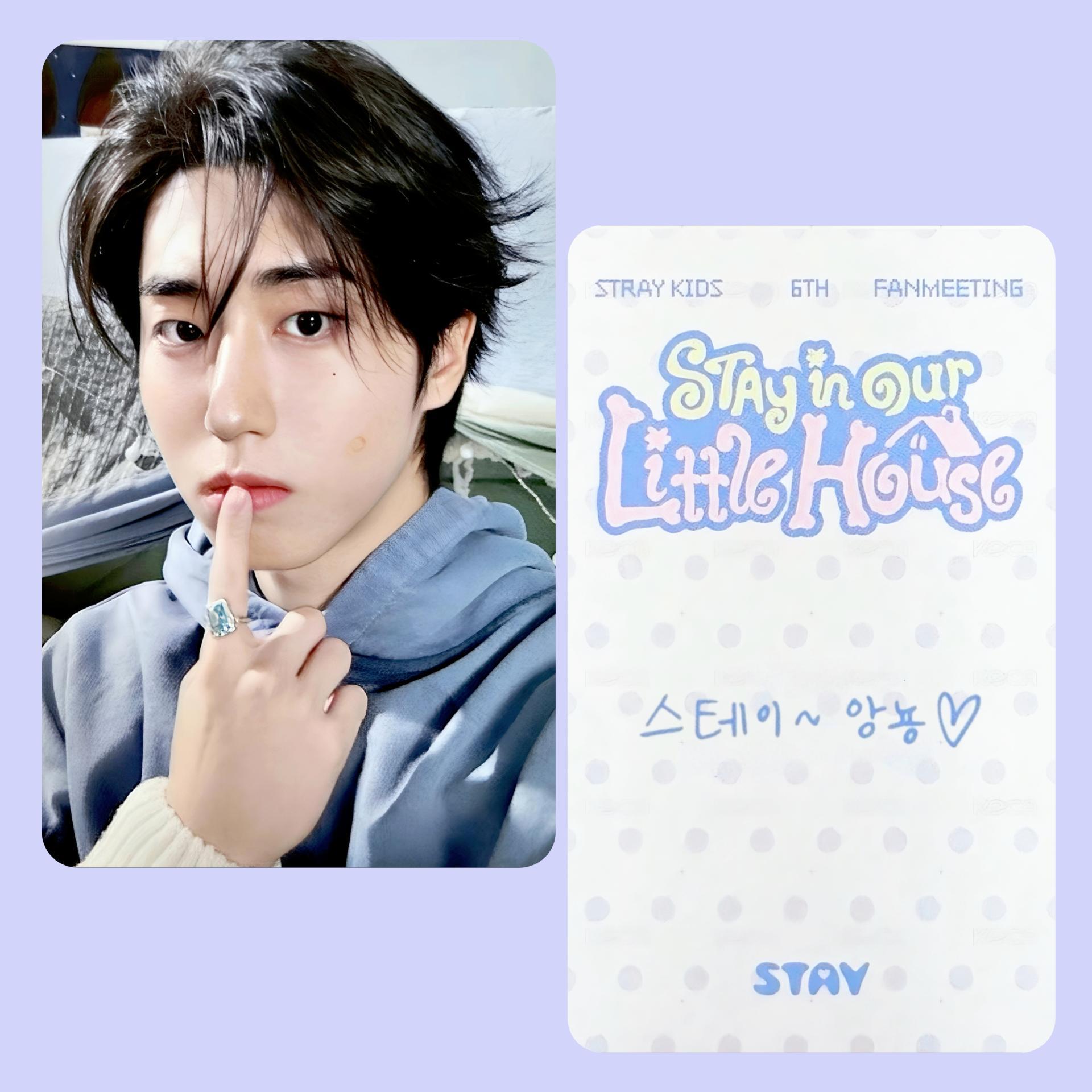Stray Kids : Stay in our Little House -Day 1 Admission Photocards