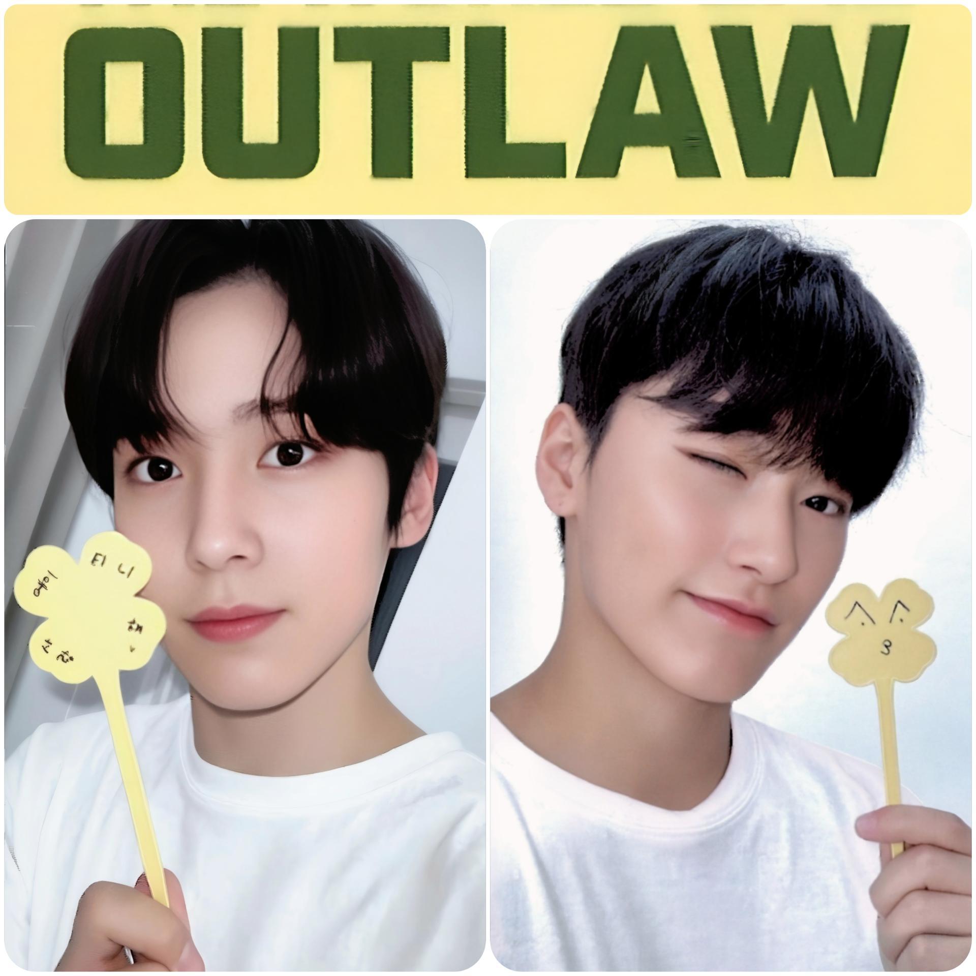 Ateez : The World EP.2 Outlaw Minirecord Photocards