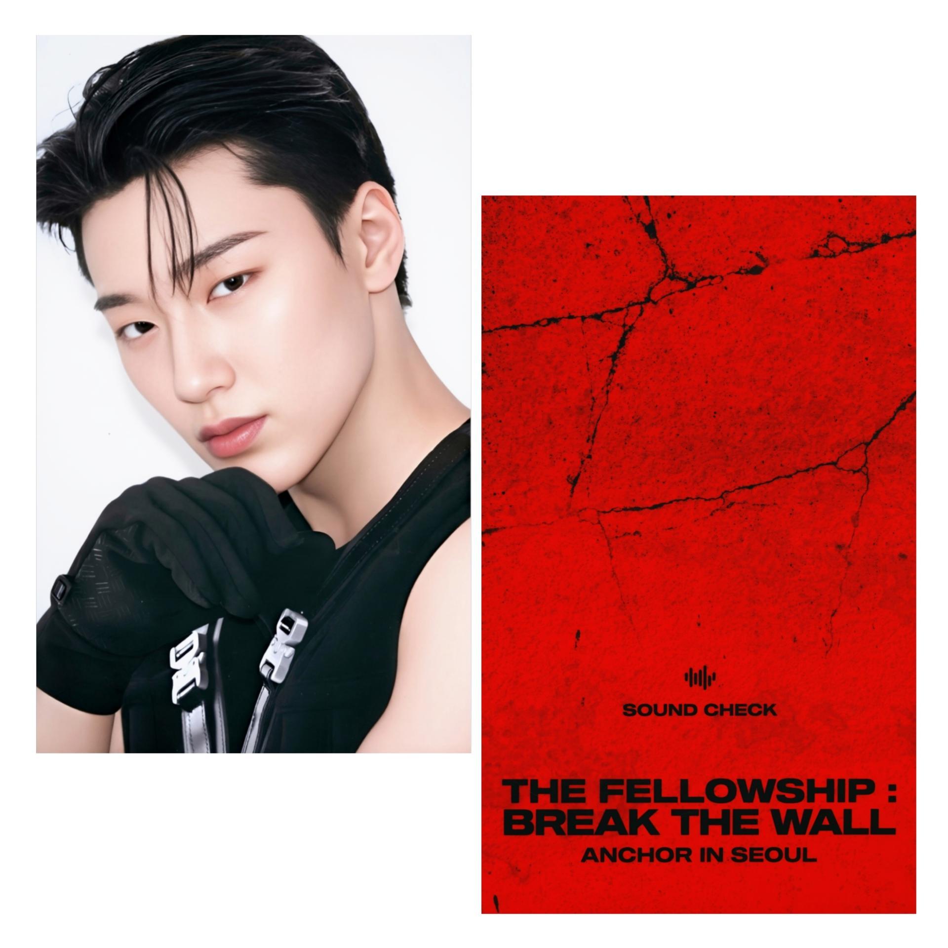 Ateez : Fellowship Break the Wall - Seoul Soundcheck Photocards