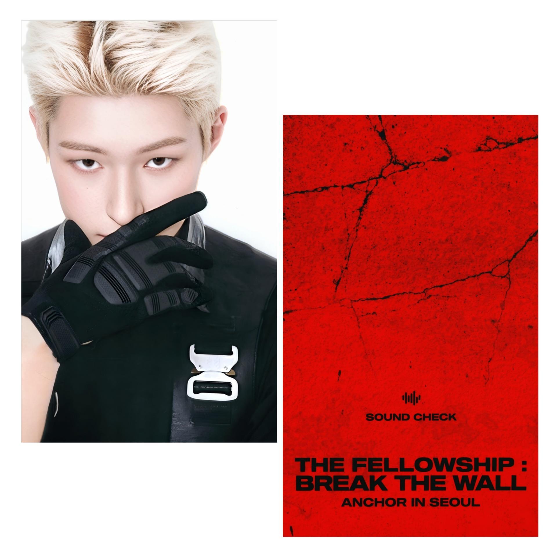 Ateez : Fellowship Break the Wall - Seoul Soundcheck Photocards