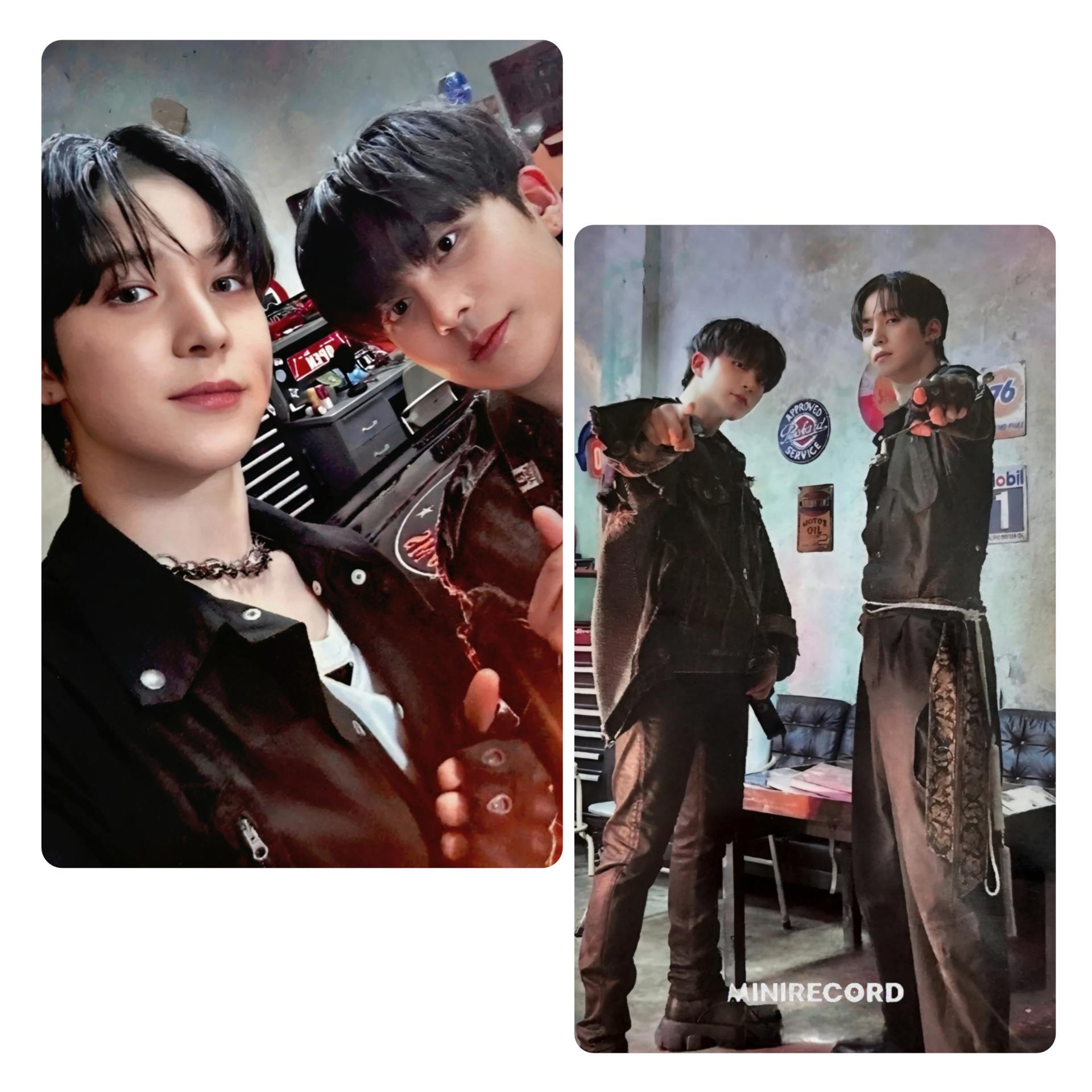 Ateez : The World EP 2 Outlaw Minirecord  LD Unit Photocards