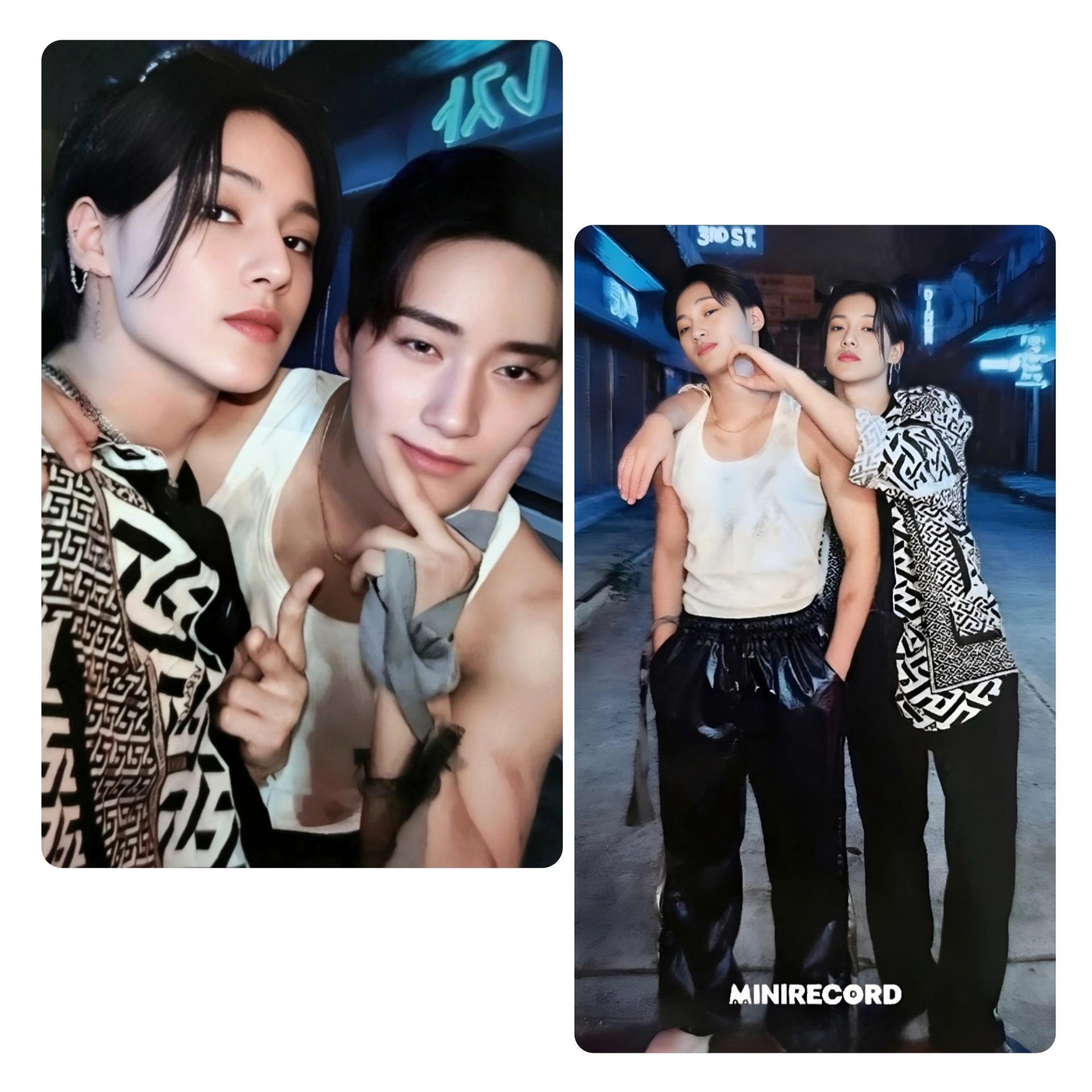 Ateez : The World EP 2 Outlaw Minirecord  LD Unit Photocards