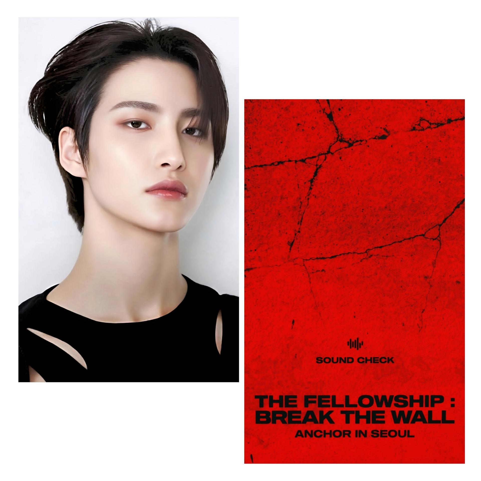 Ateez : Fellowship Break the Wall - Seoul Soundcheck Photocards
