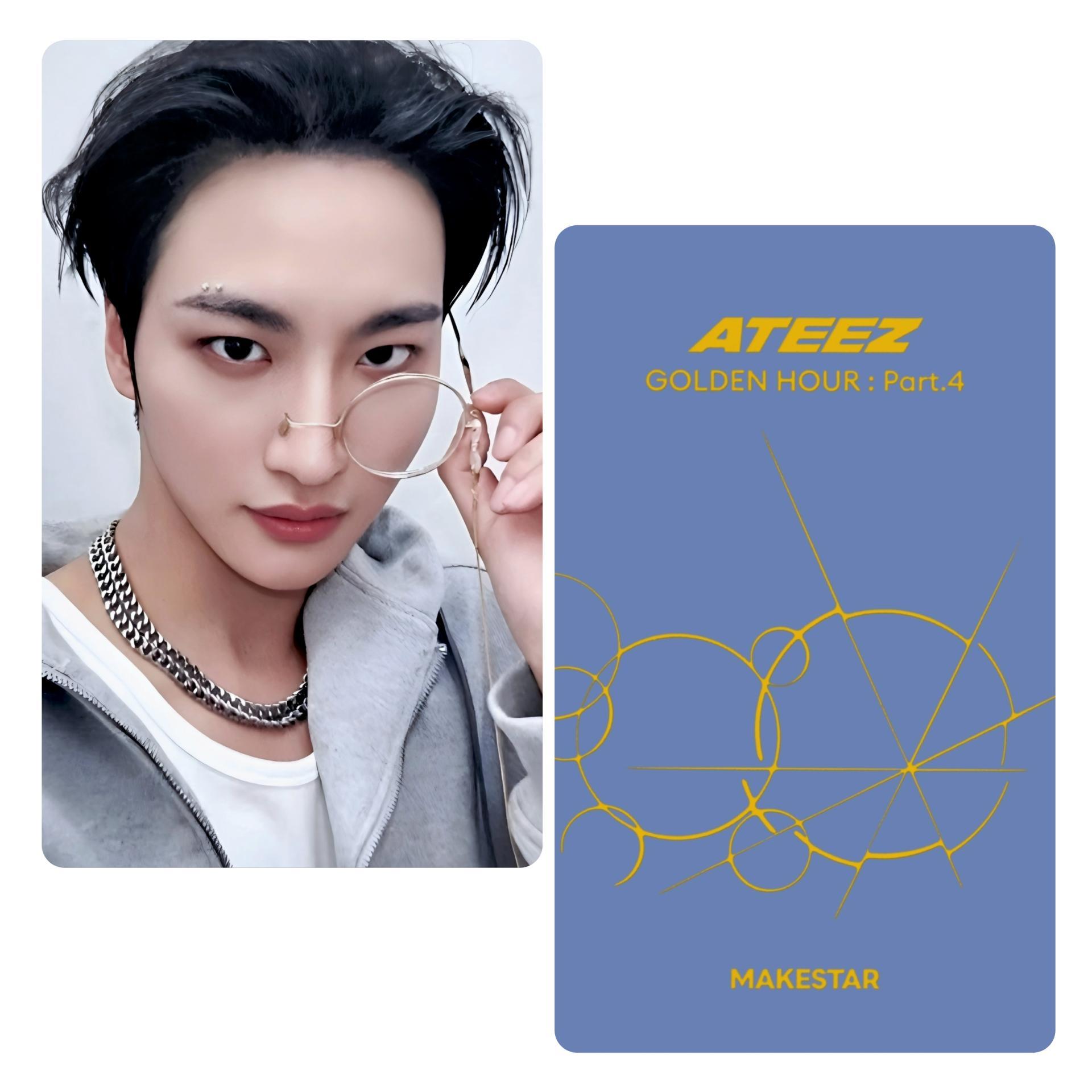 Ateez : Golden Hour 4 Makestar Fansign Coolteez - Seonghwa Photocards