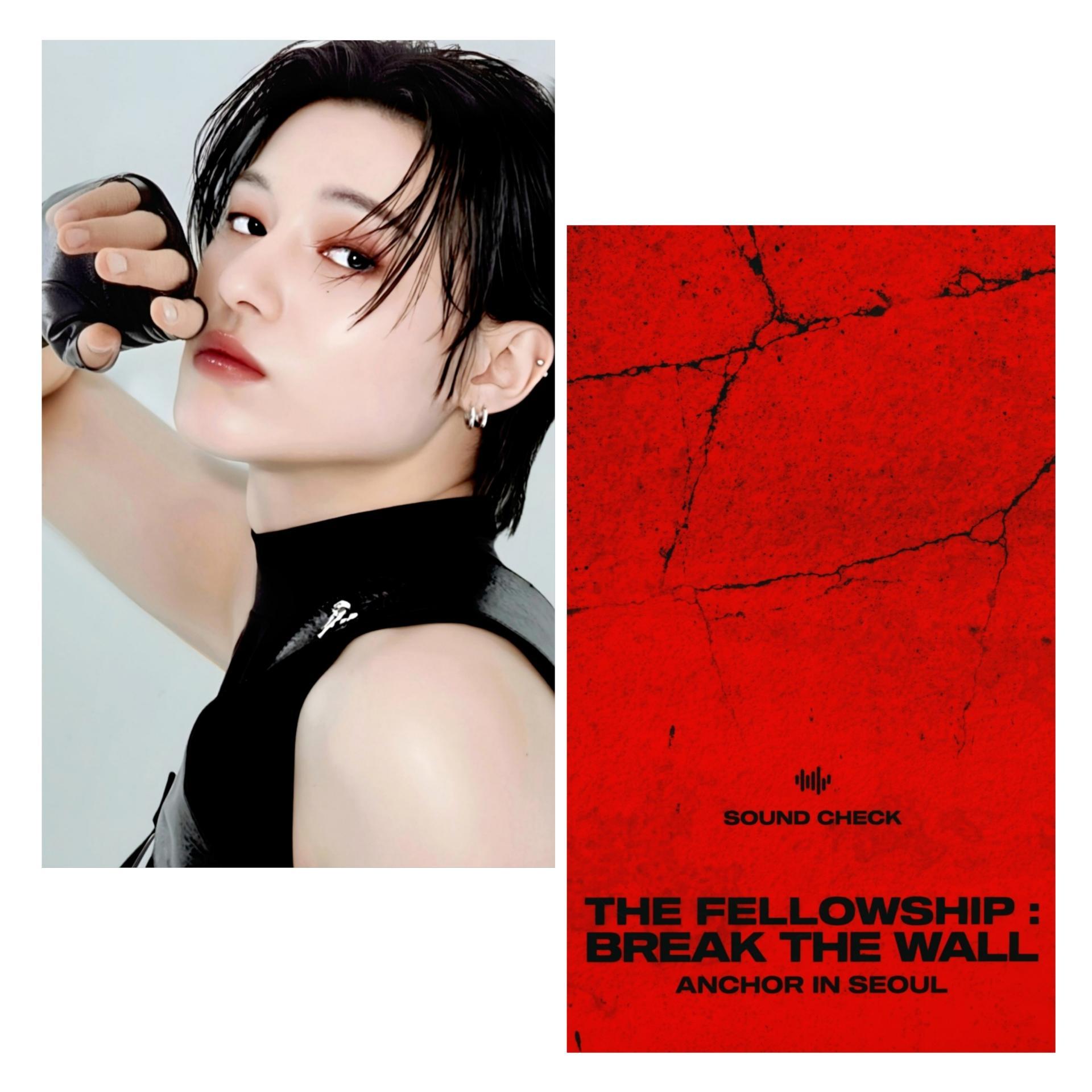 Ateez : Fellowship Break the Wall - Seoul Soundcheck Photocards