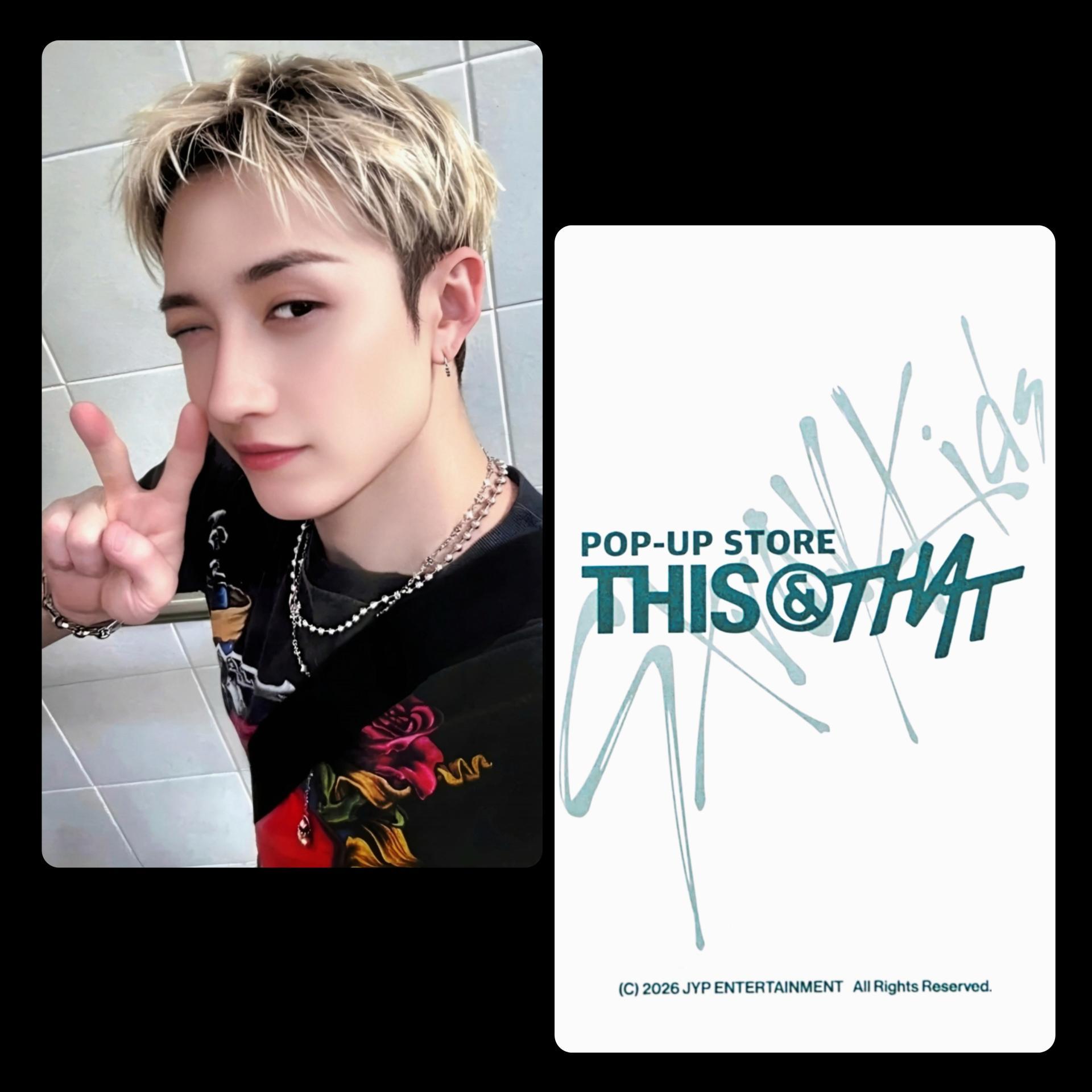 Stray Kids : This or That Soundwave Pop Up  Photocards Bangchan