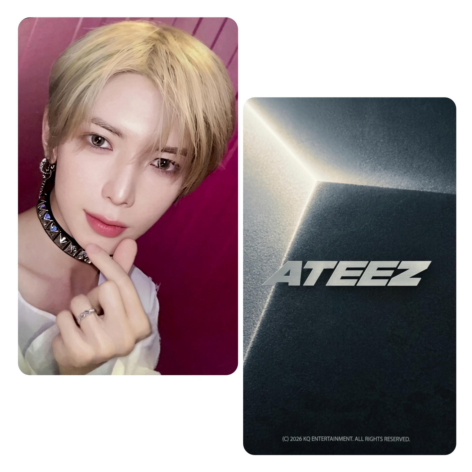 Ateez : Fanplay Cup Sleeve Photocards Yeosang
