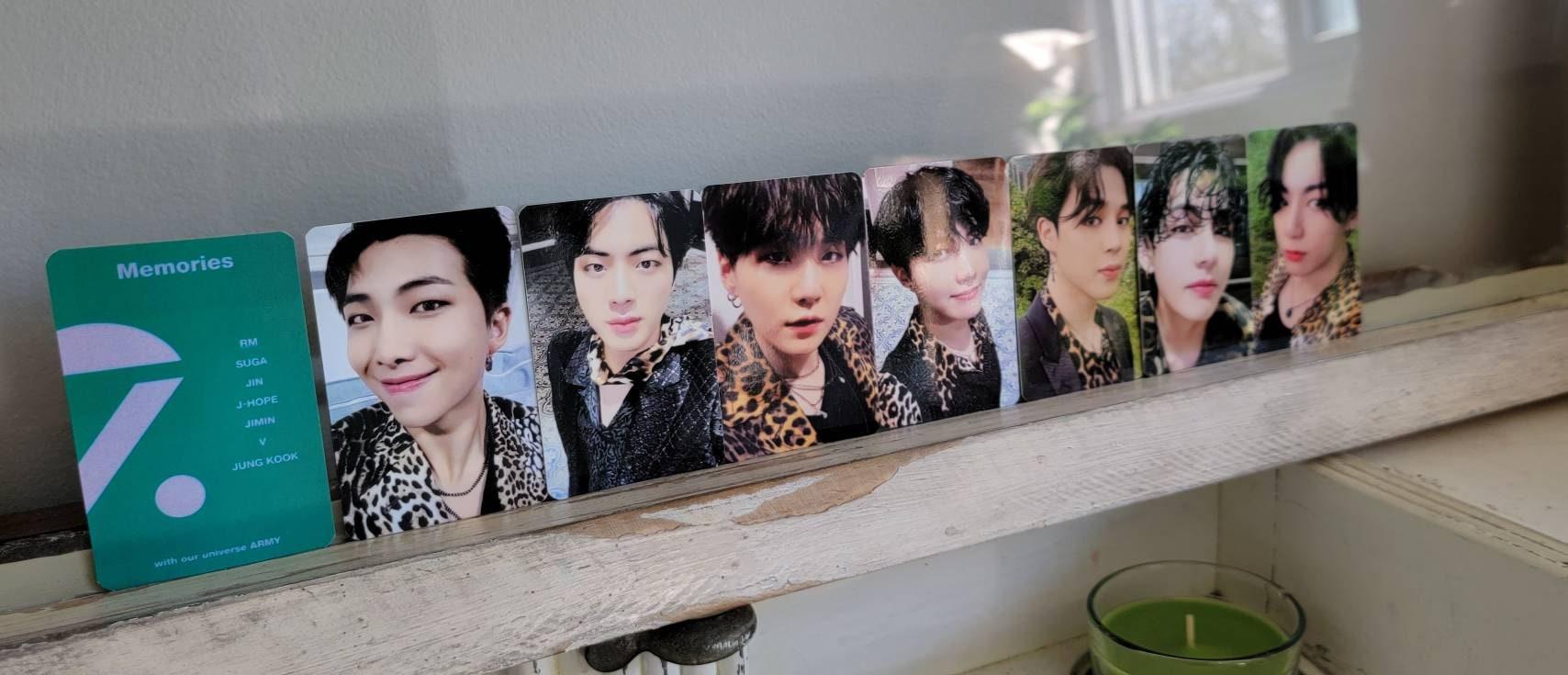 BTS Memories of 2020 Blu Ray Photocards