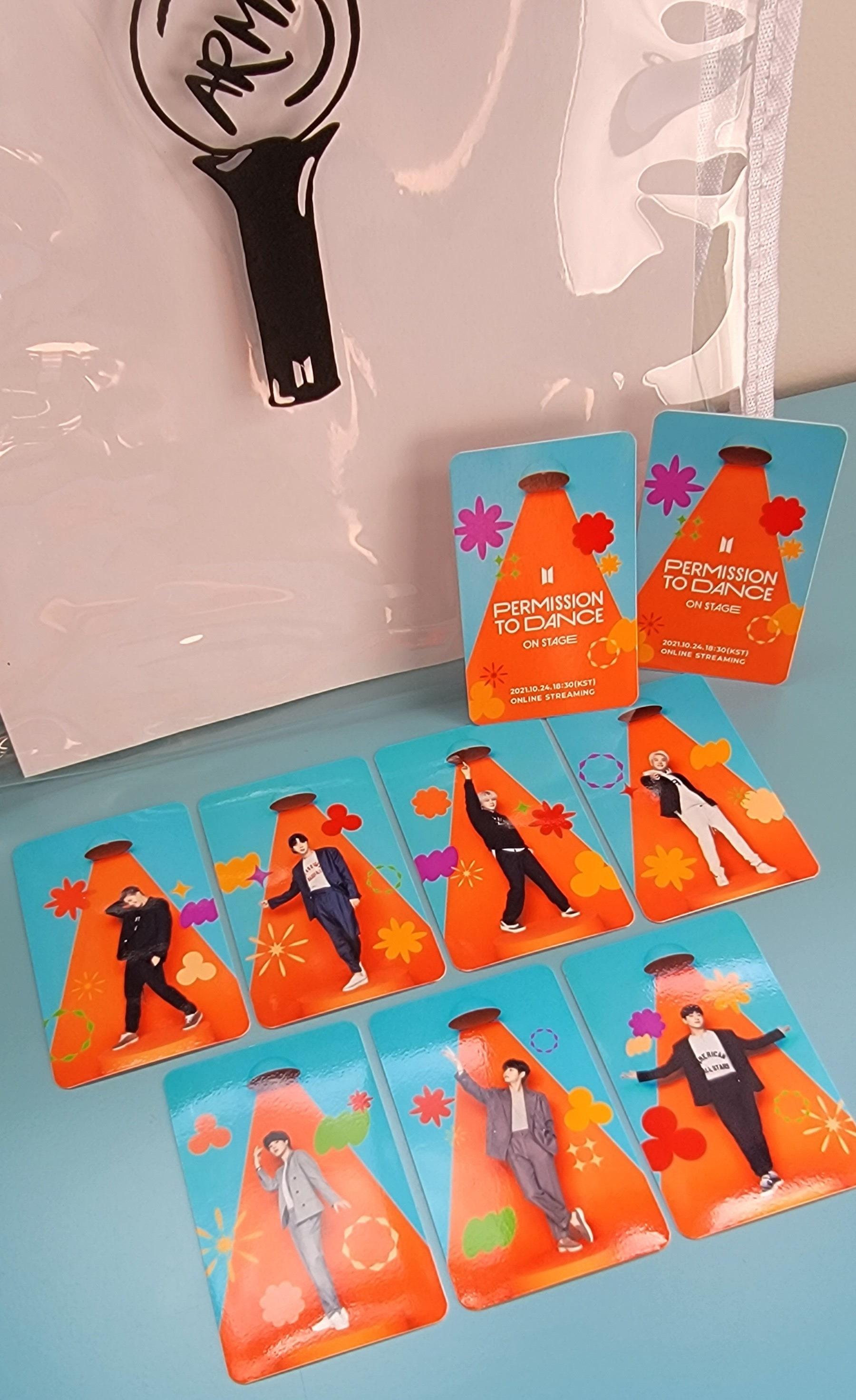 55 Cartes Photo BTS Permission To Dance 2025 - Pour Fans, Collection, Décoration - Papier Couché Haute Qualité