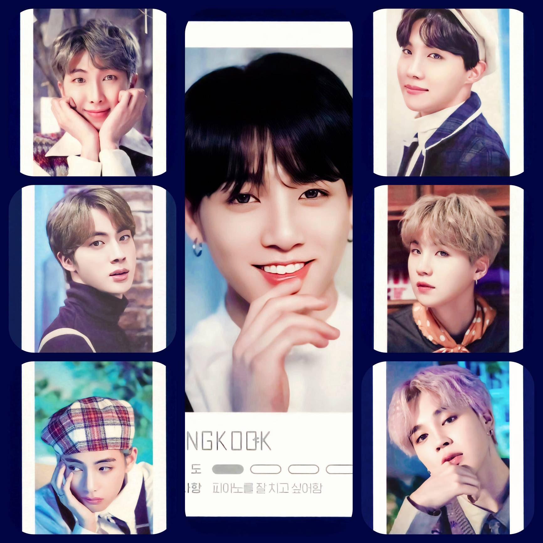 BTS 5th Muster Magic Shop guestbook photocards