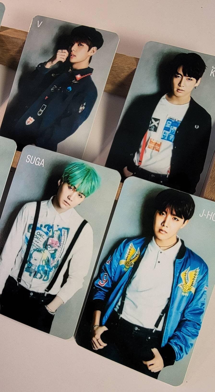 BTS Run Photocards