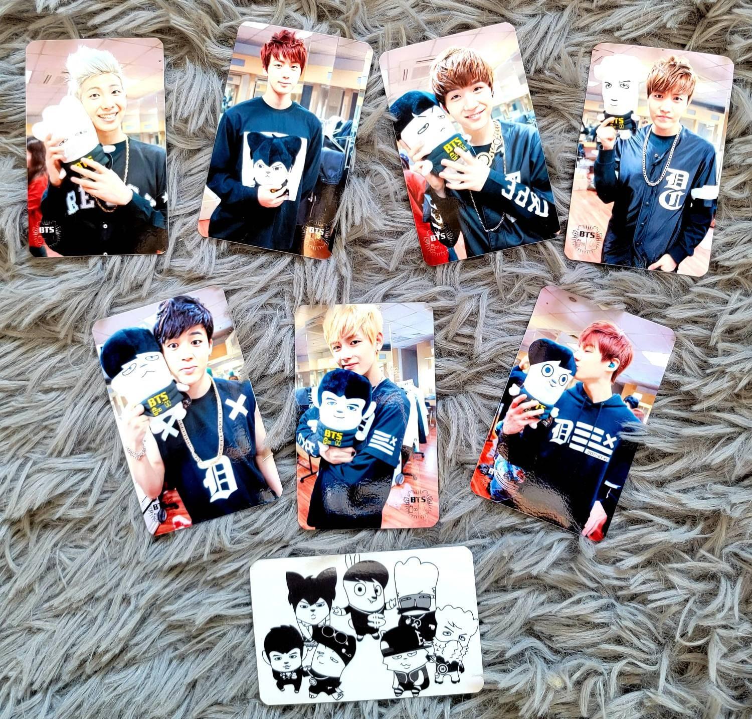 BTS First Muster Hip Hop Monster Photo Cards