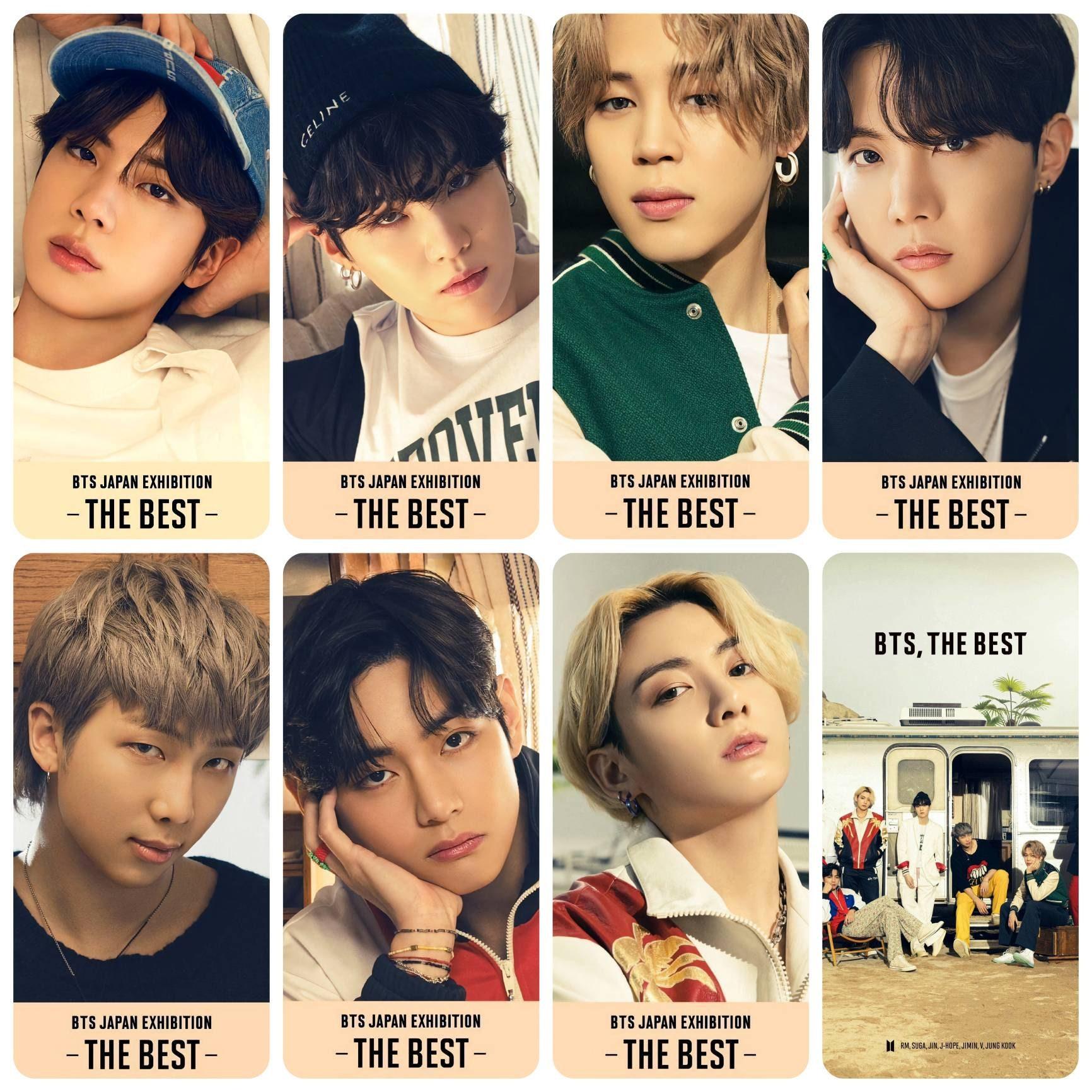 BTS The Best Japan Album Photocards