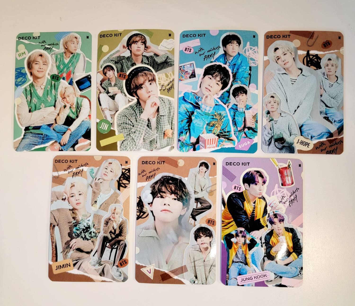 BTS Deco Kit Collage Photocards