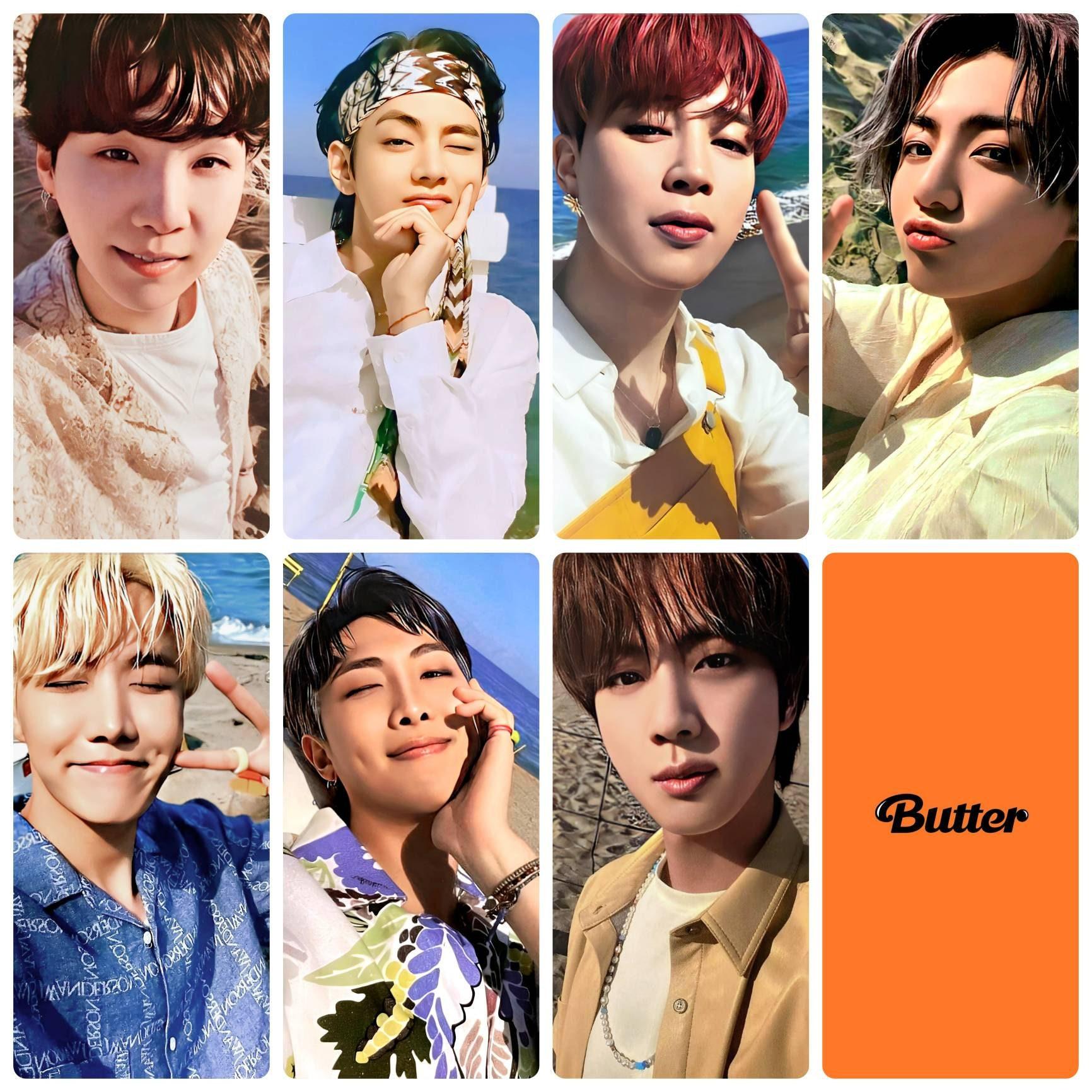 BTS Butter Peaches  Album Photocards