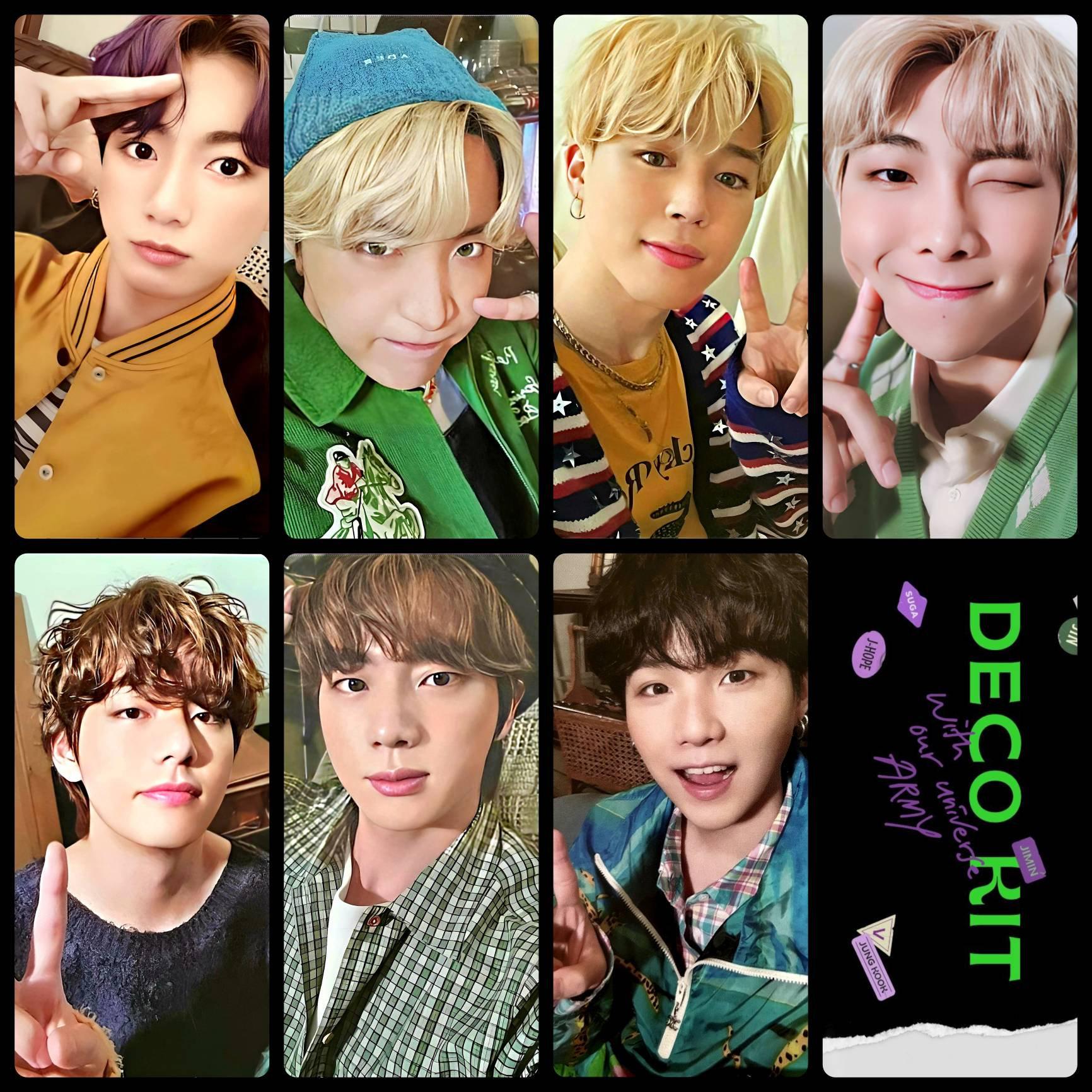 BTS Deco Kit Random Photocards