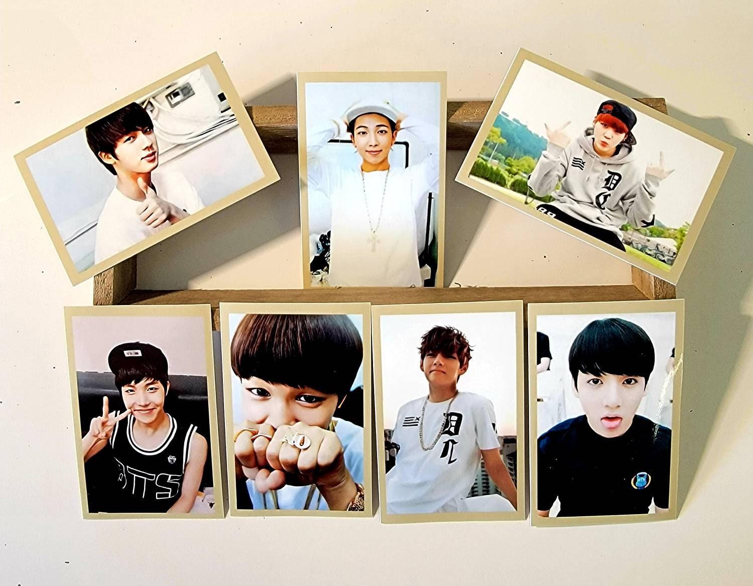 BTS Seasons Greetings 2014 1st Fan club Diary Photocards 