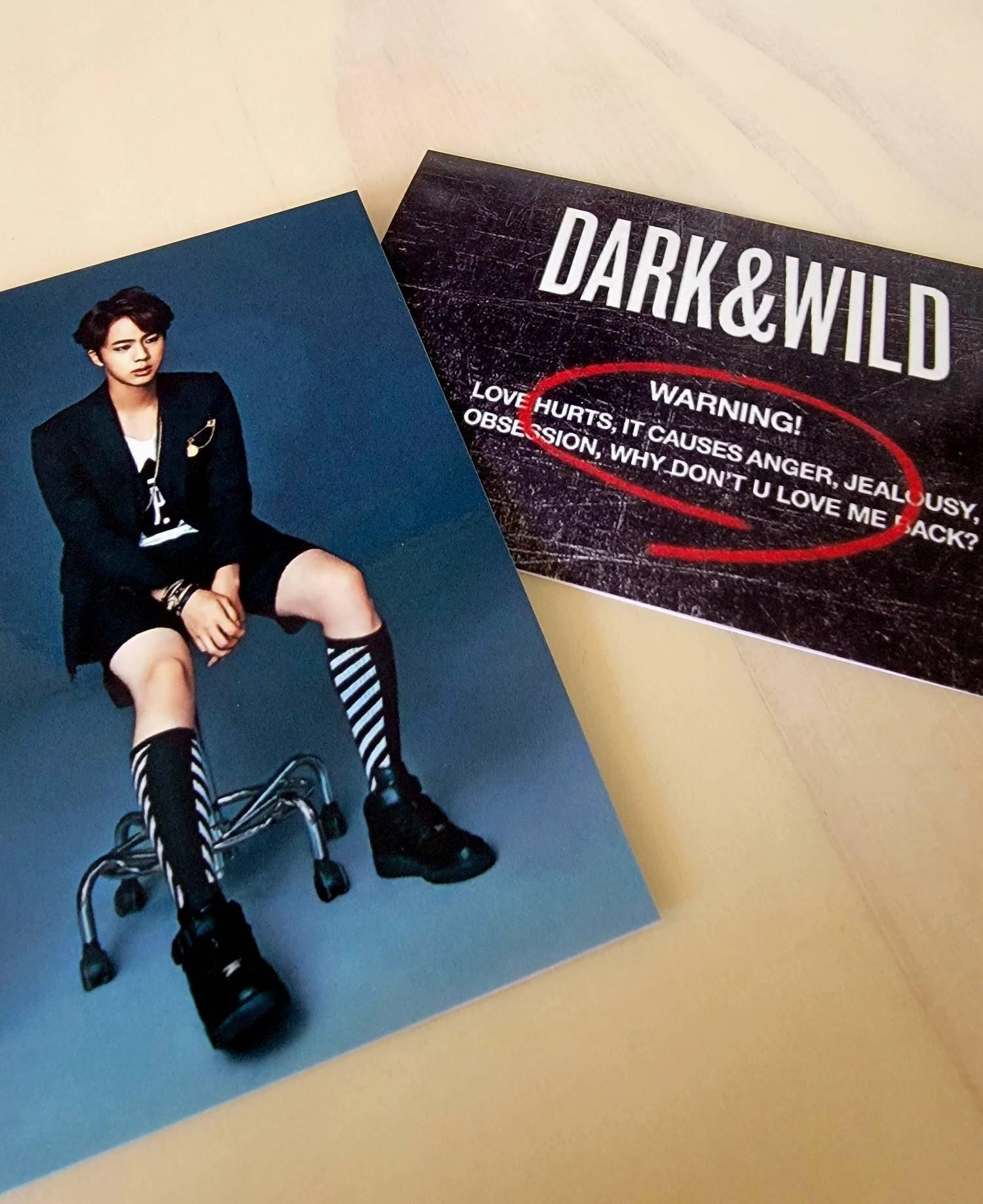 BTS Dark & Wild 2014 Photocards