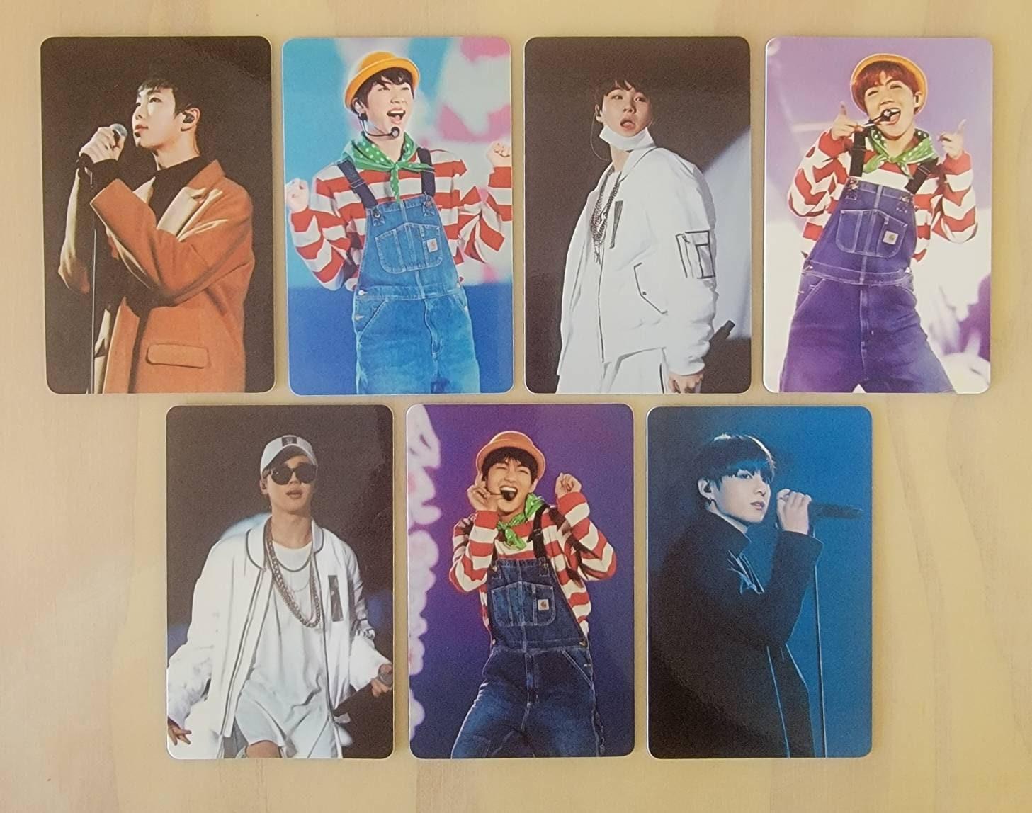 BTS 3rd Muster dvd  Photocards