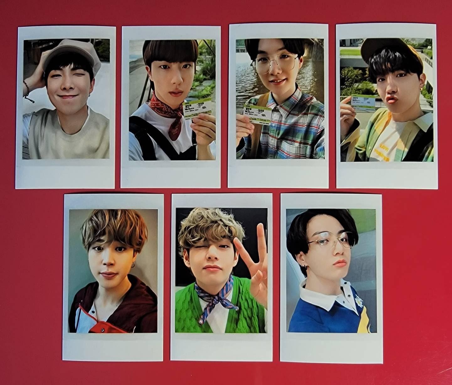 BTS Seasons Greetings 2021 Polaroids