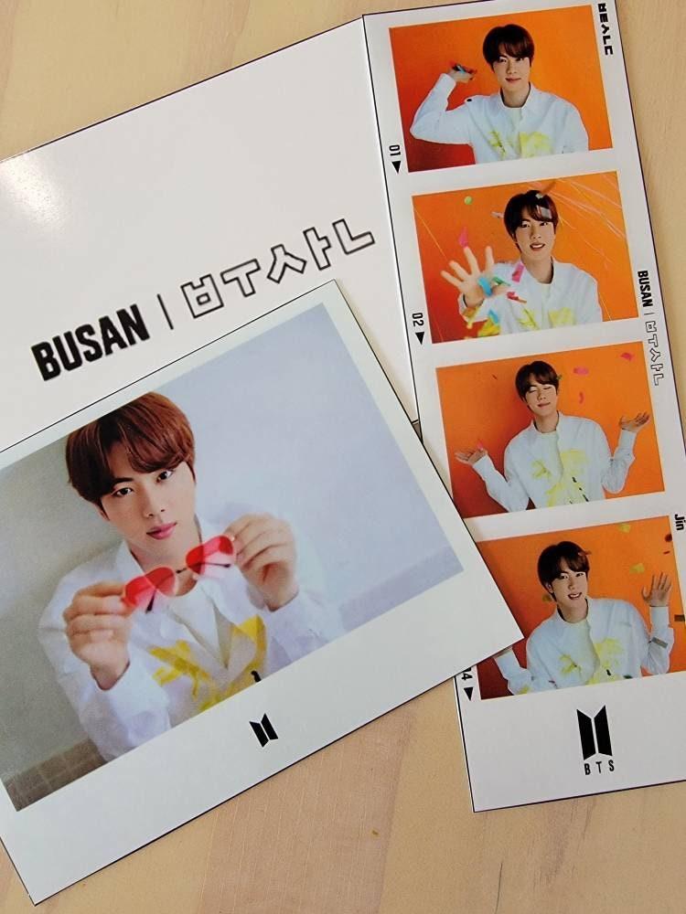 BTS Yet to Come Busan 4 Cut Photo Strip