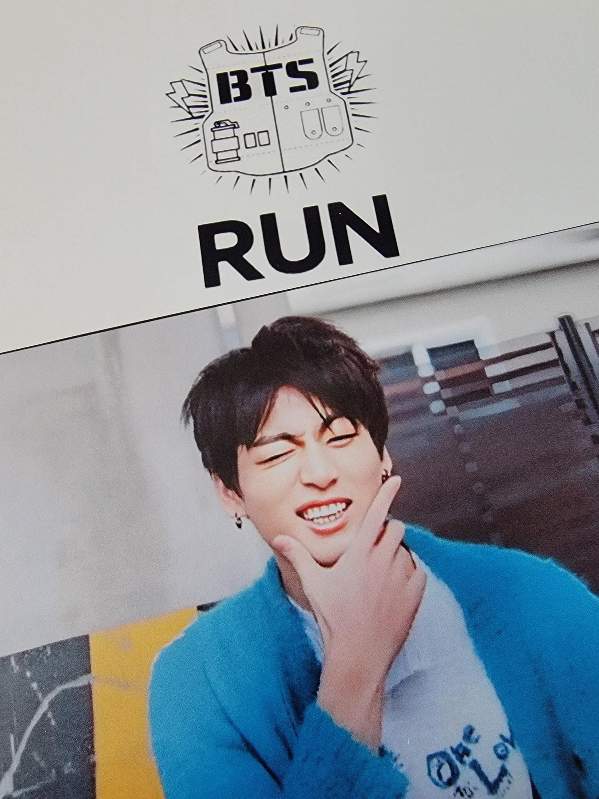 BTS RUN Broadcast Photocards - Ultra Rare!
