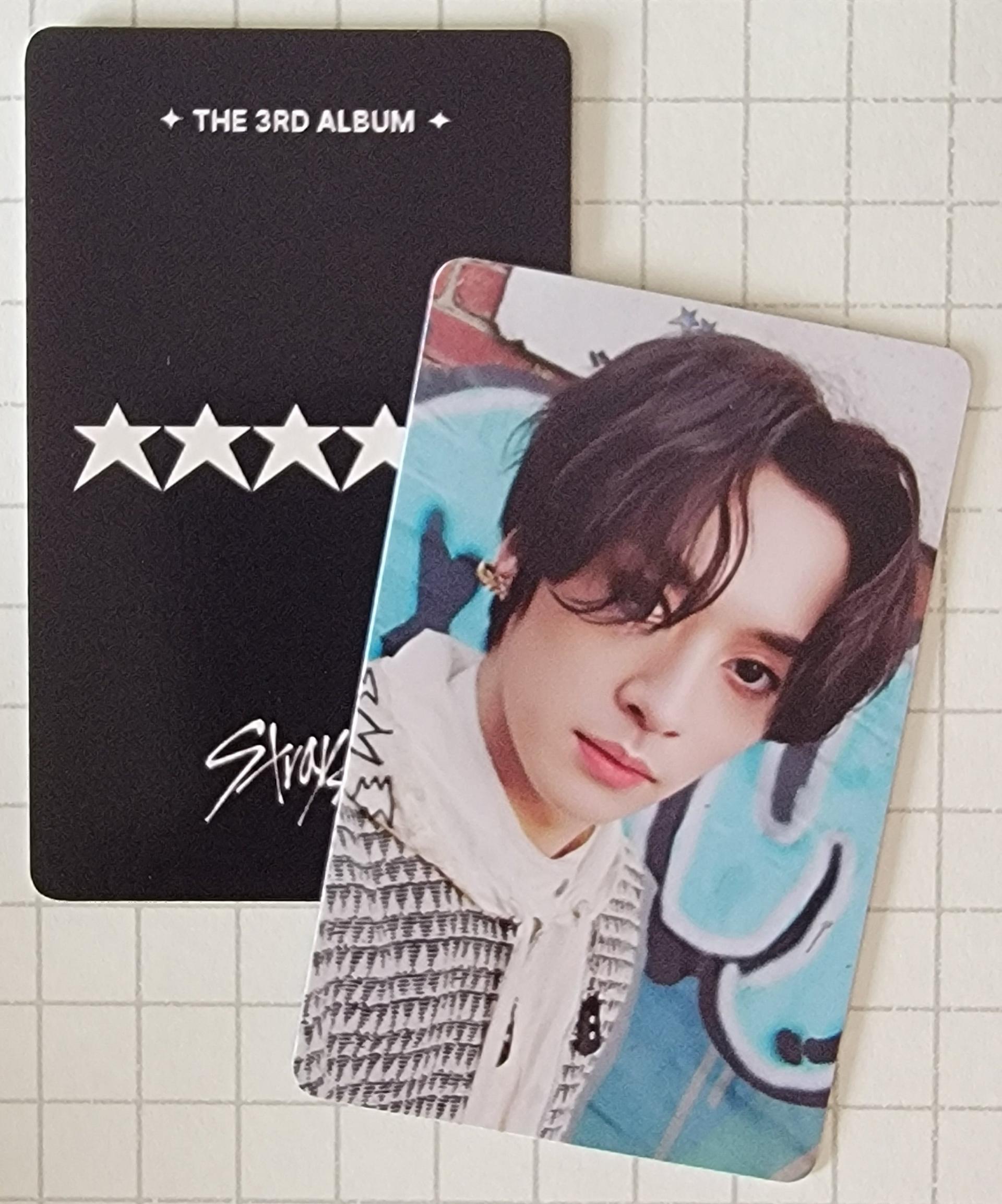 Stray Kids 5 Star Apple Music Special Code Photocards