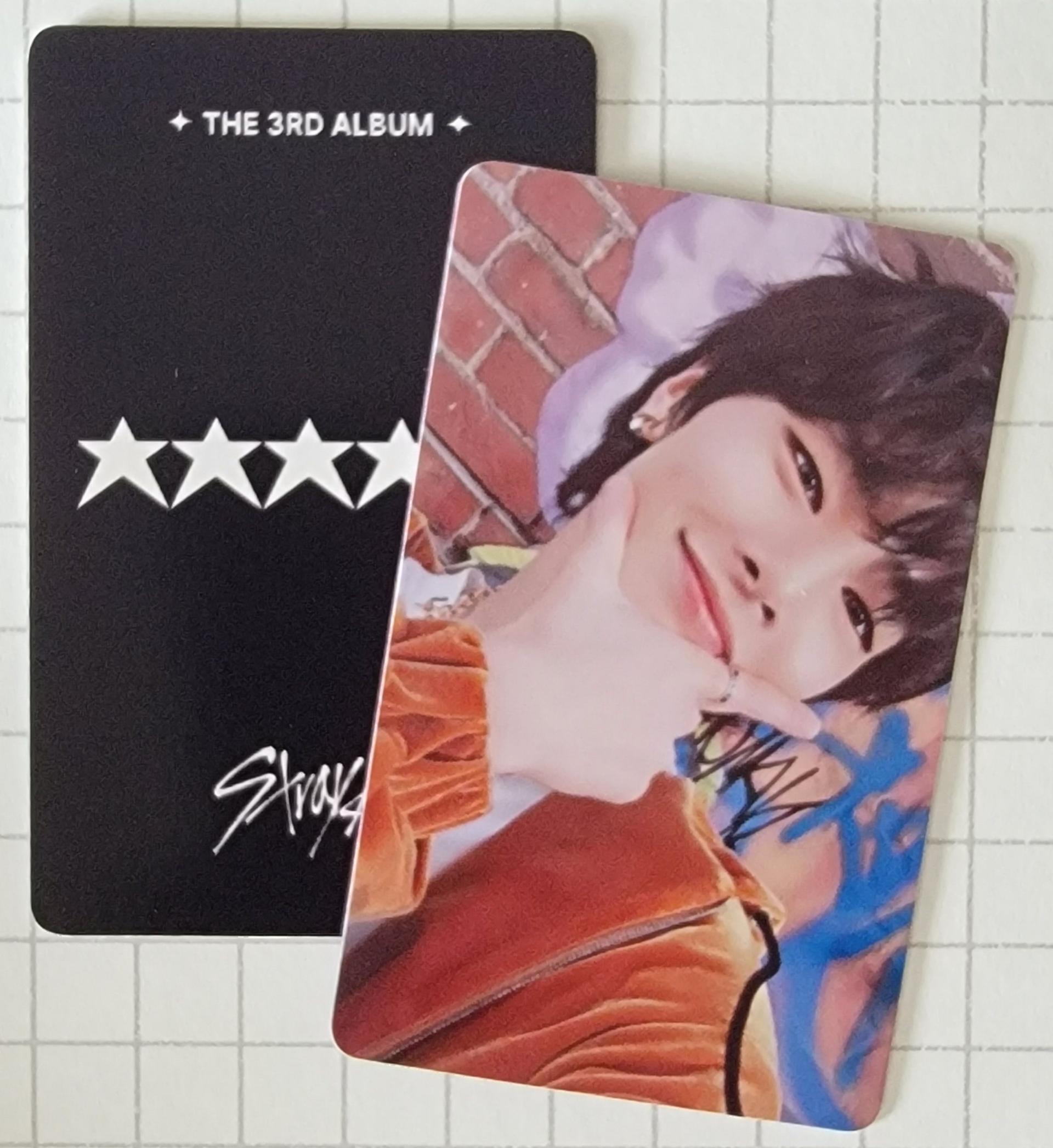 Stray Kids 5 Star Apple Music Special Code Photocards