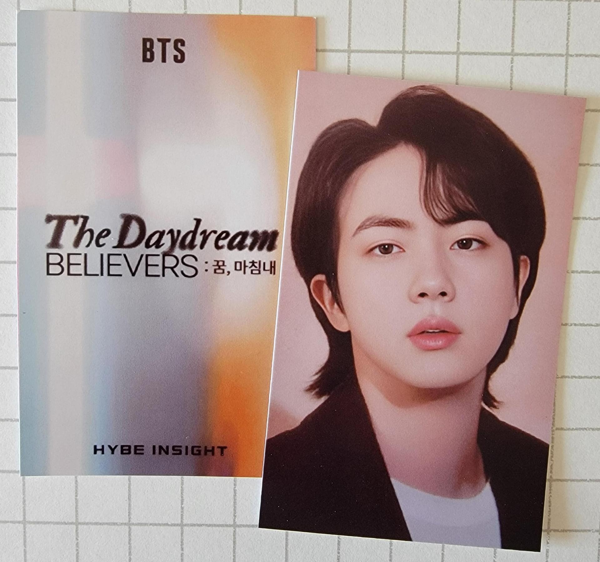 BTS The Daydream Believers Exhibition Ticket Photocards