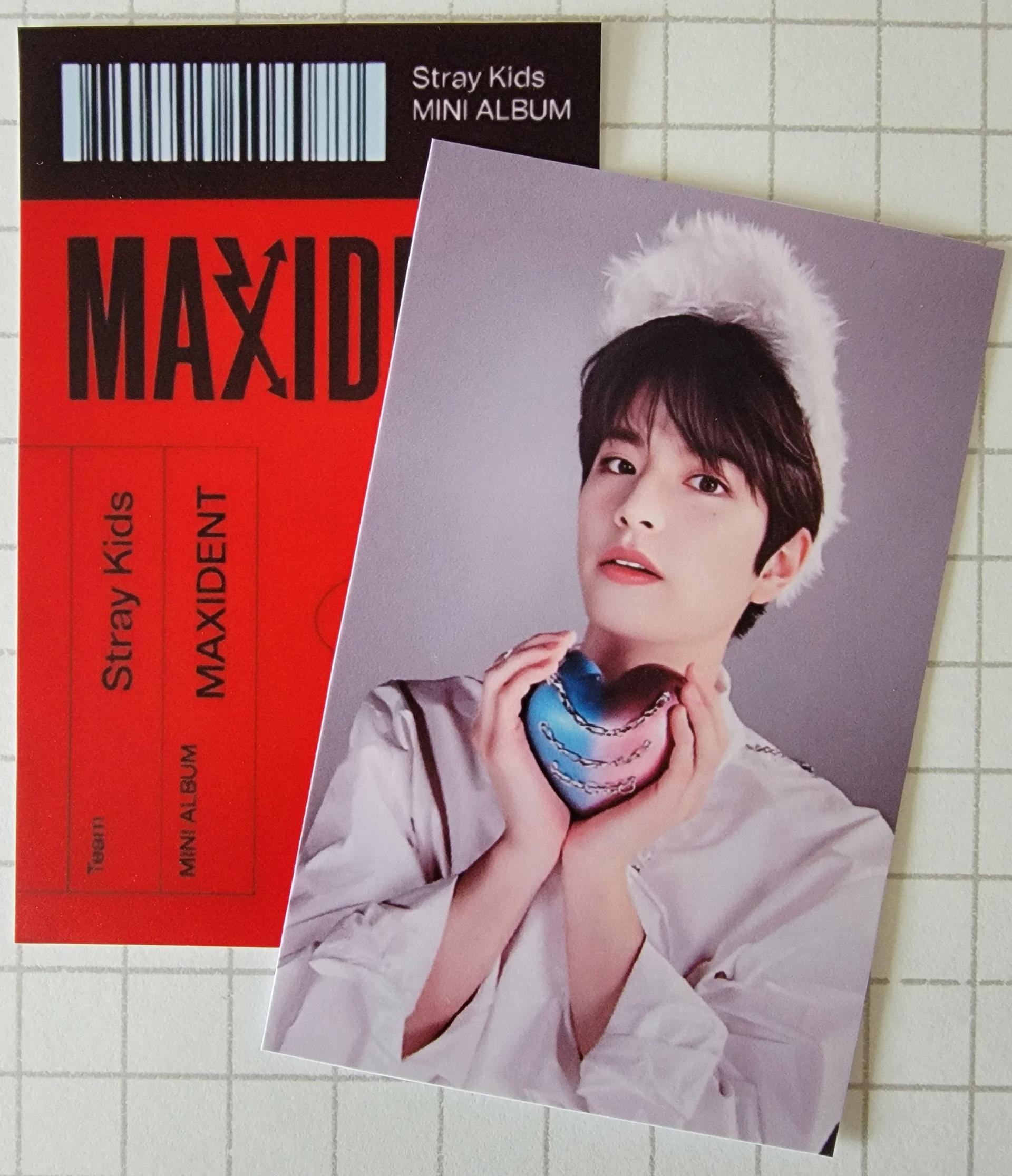 Stray Kids Maxident Case POB Photocards